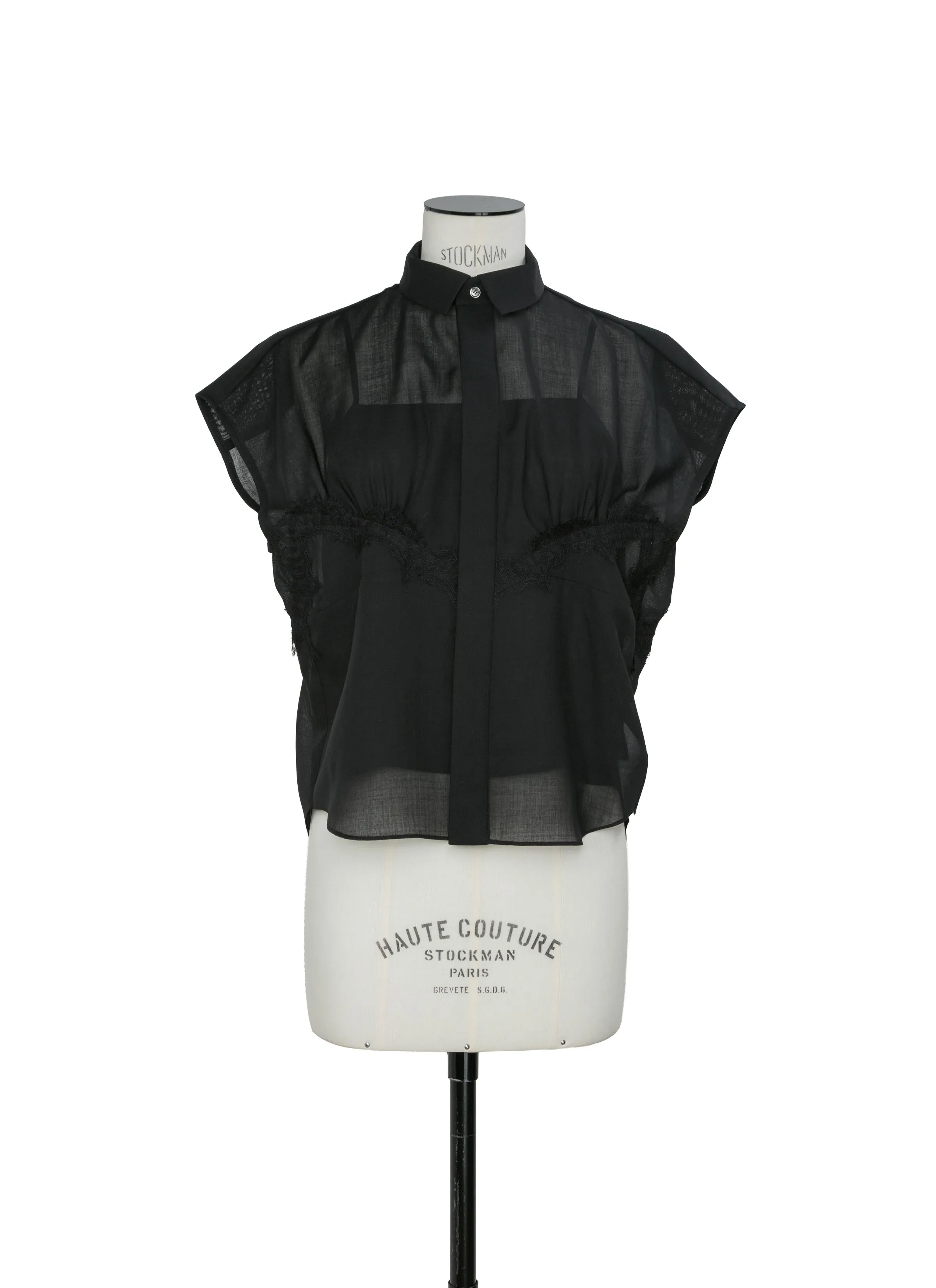 Wool Organza Shirt sold by Sacai