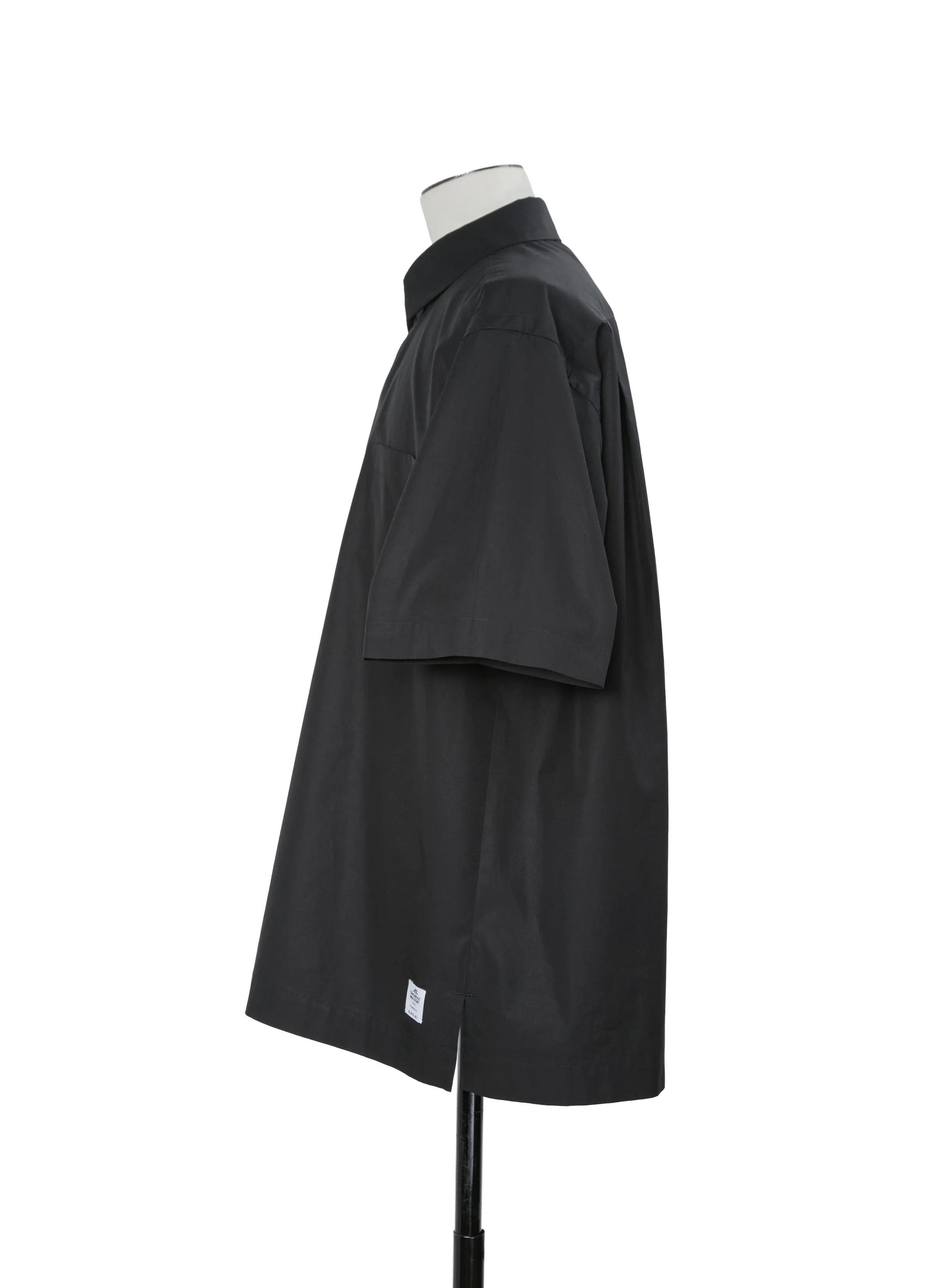 Thomas Mason / Cotton Poplin Polo Shirt sold by Sacai product image thumbnail 2