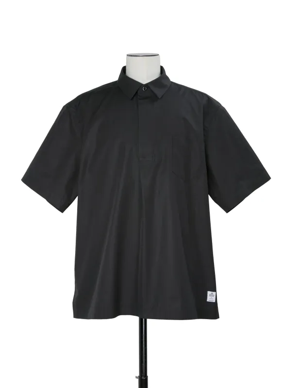 Thomas Mason / Cotton Poplin Polo Shirt made by Sacai