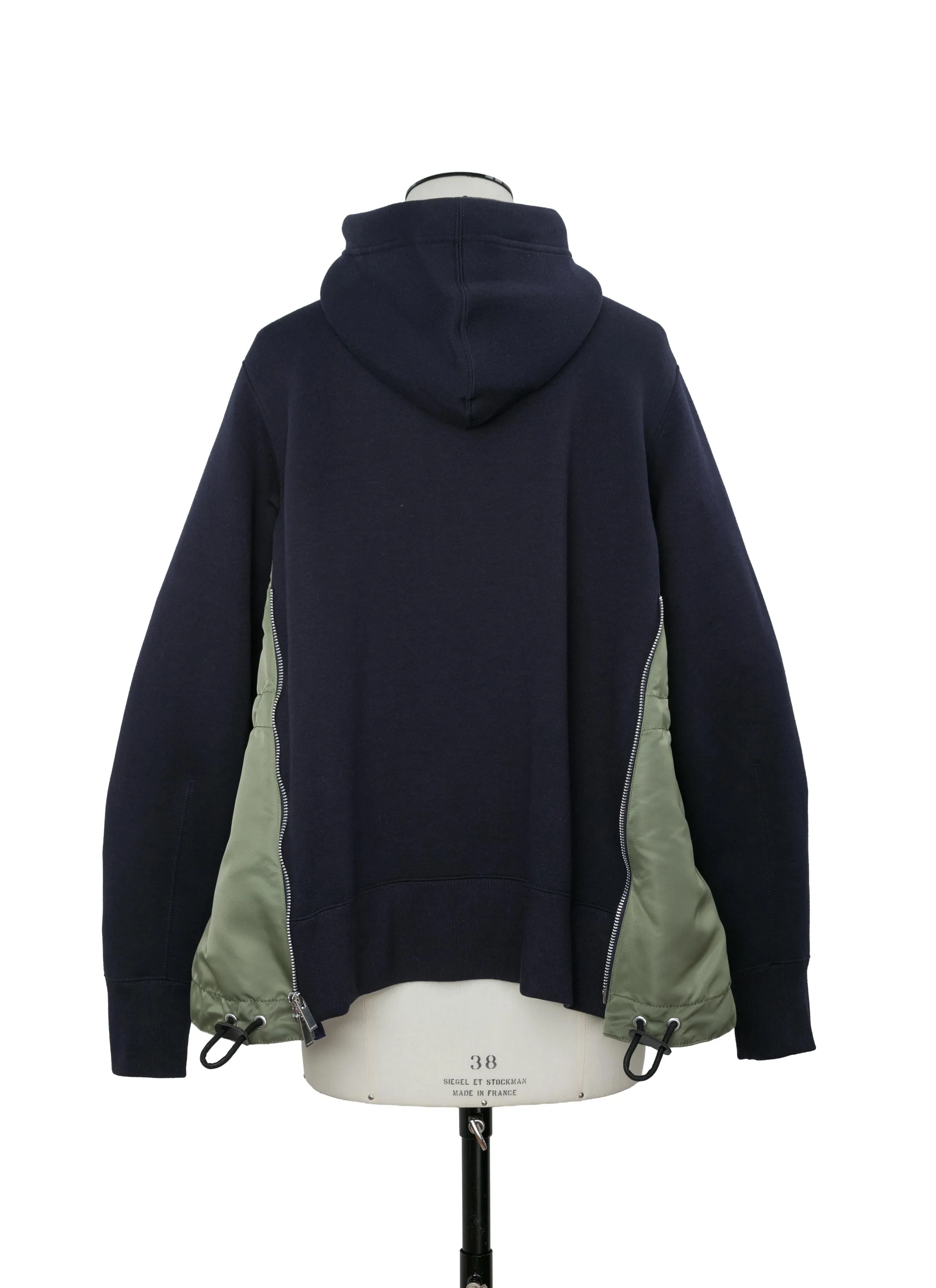 Sponge Sweat x Nylon Twill Hoodie sold by Sacai product image thumbnail 3