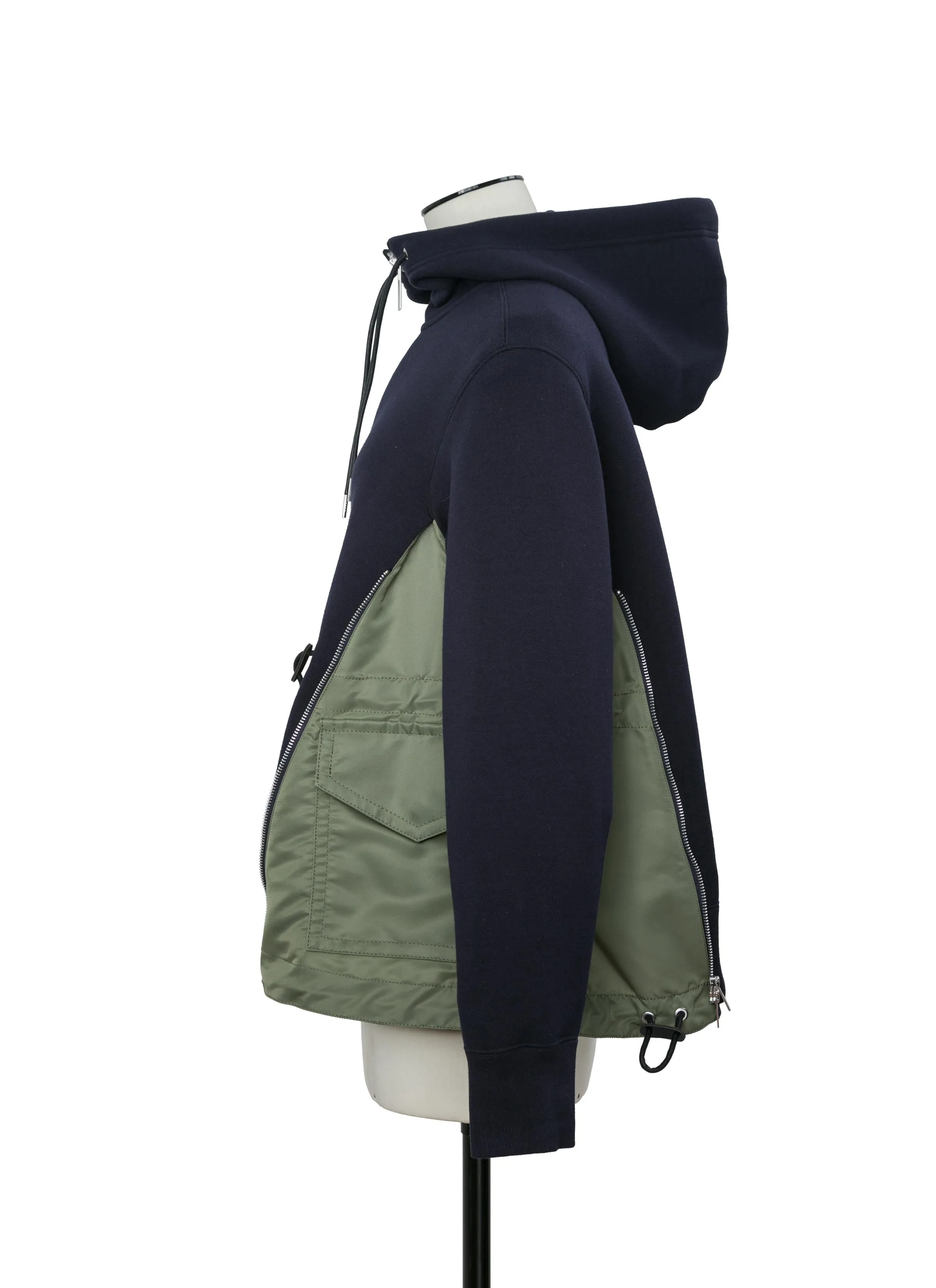 Sponge Sweat x Nylon Twill Hoodie sold by Sacai product image thumbnail 2