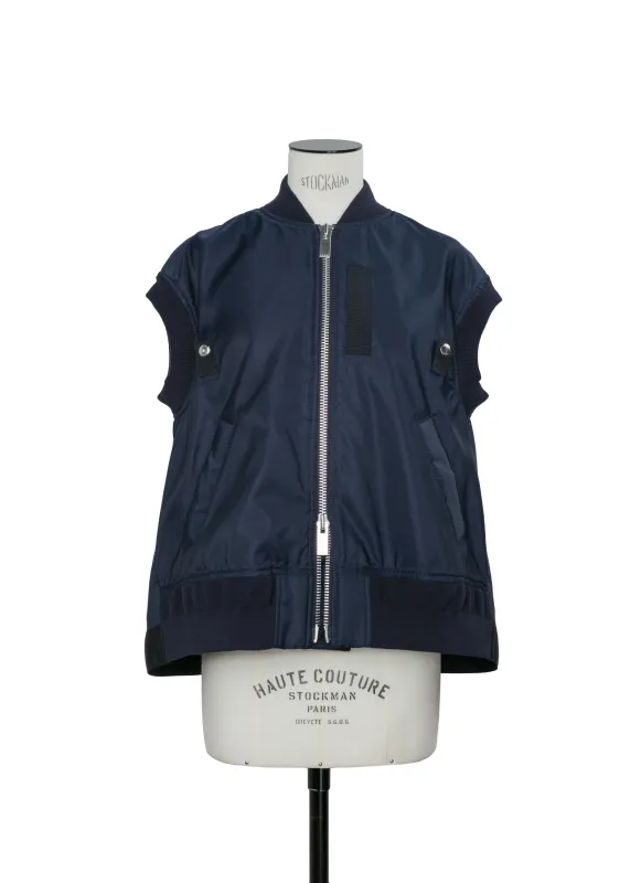 Nylon Twill Vest made by Sacai