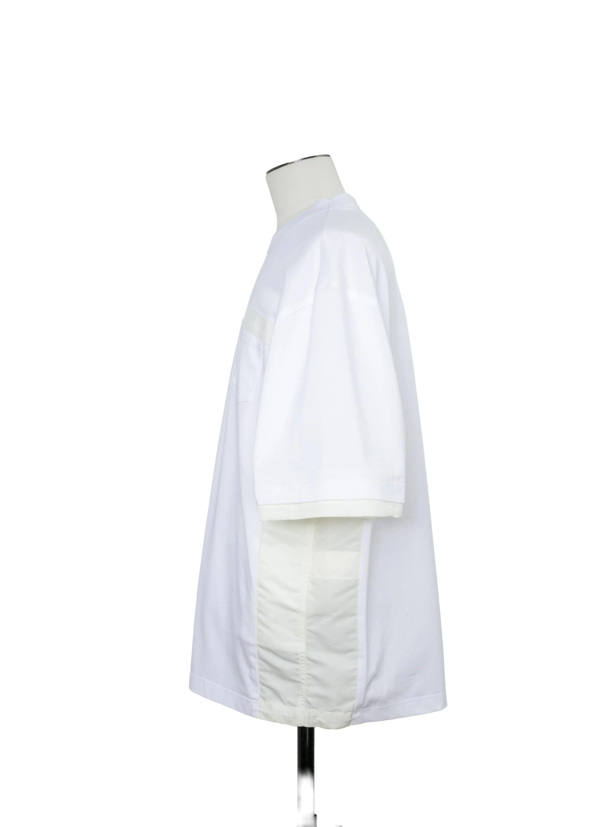 Nylon Twill x Cotton Jersey T-Shirt sold by Sacai product image thumbnail 2
