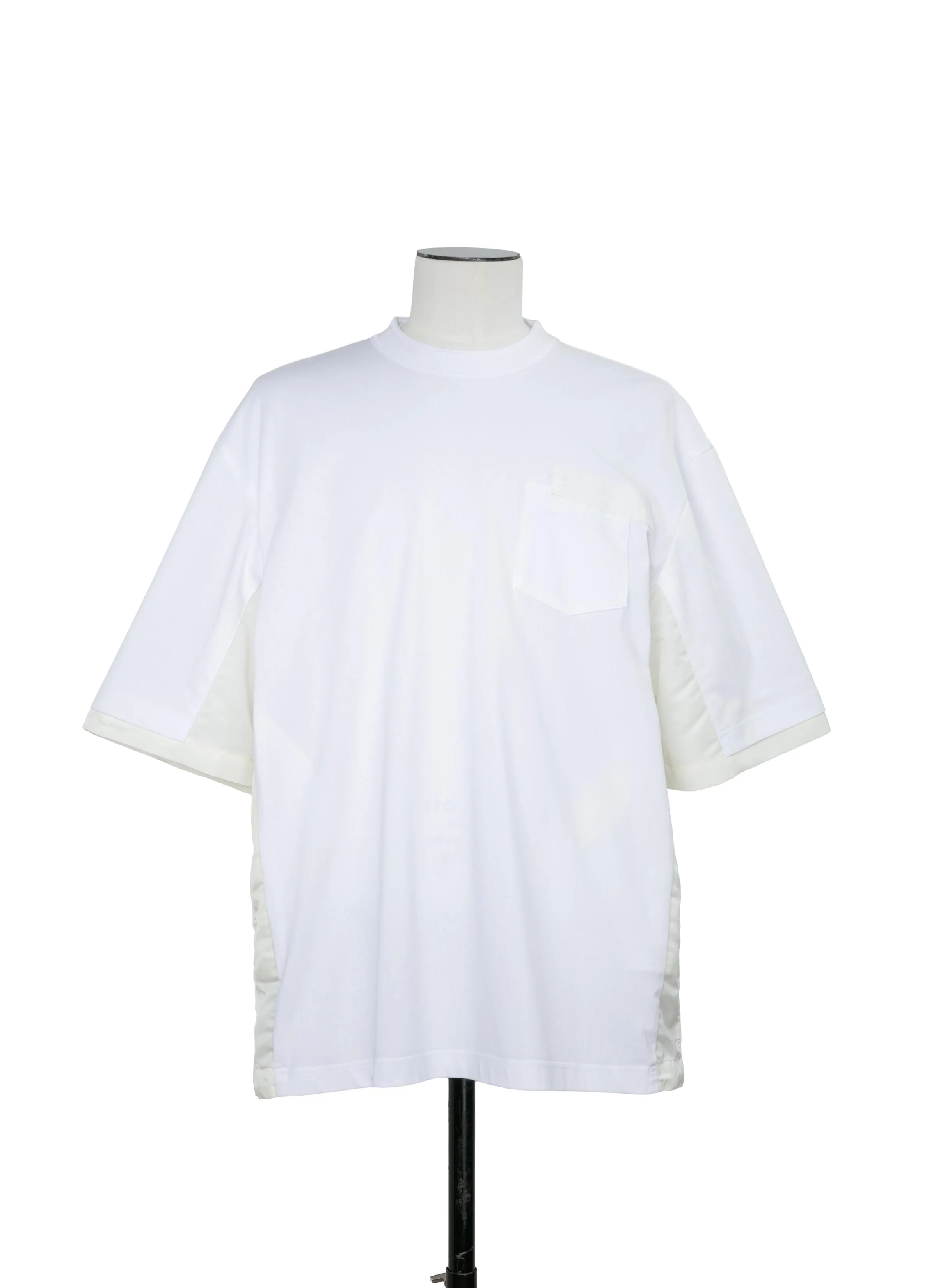 Nylon Twill x Cotton Jersey T-Shirt sold by Sacai