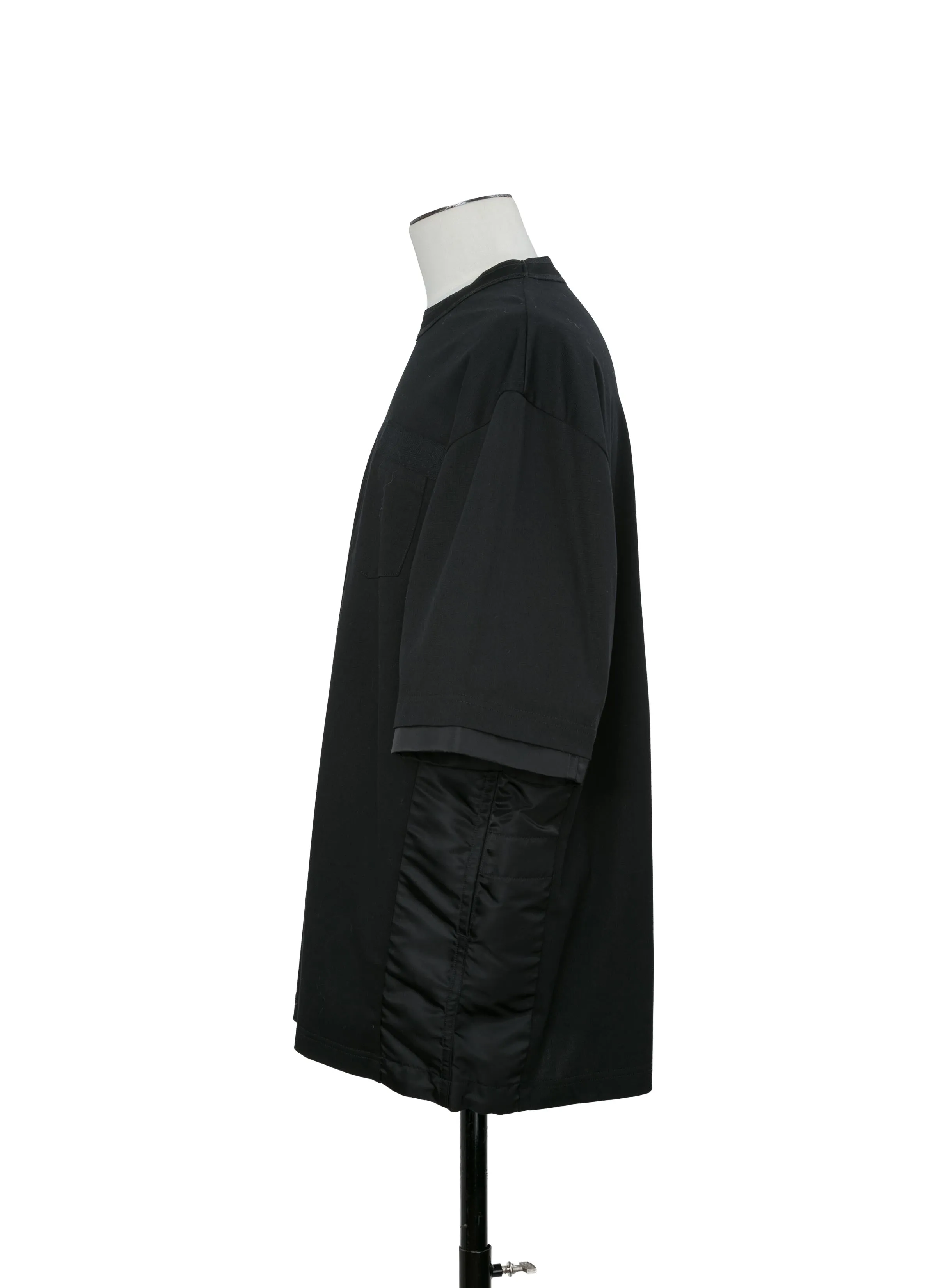 Nylon Twill x Cotton Jersey T-Shirt sold by Sacai product image thumbnail 2