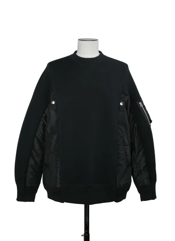 Sponge Sweat x Nylon Twill Pullover made by Sacai