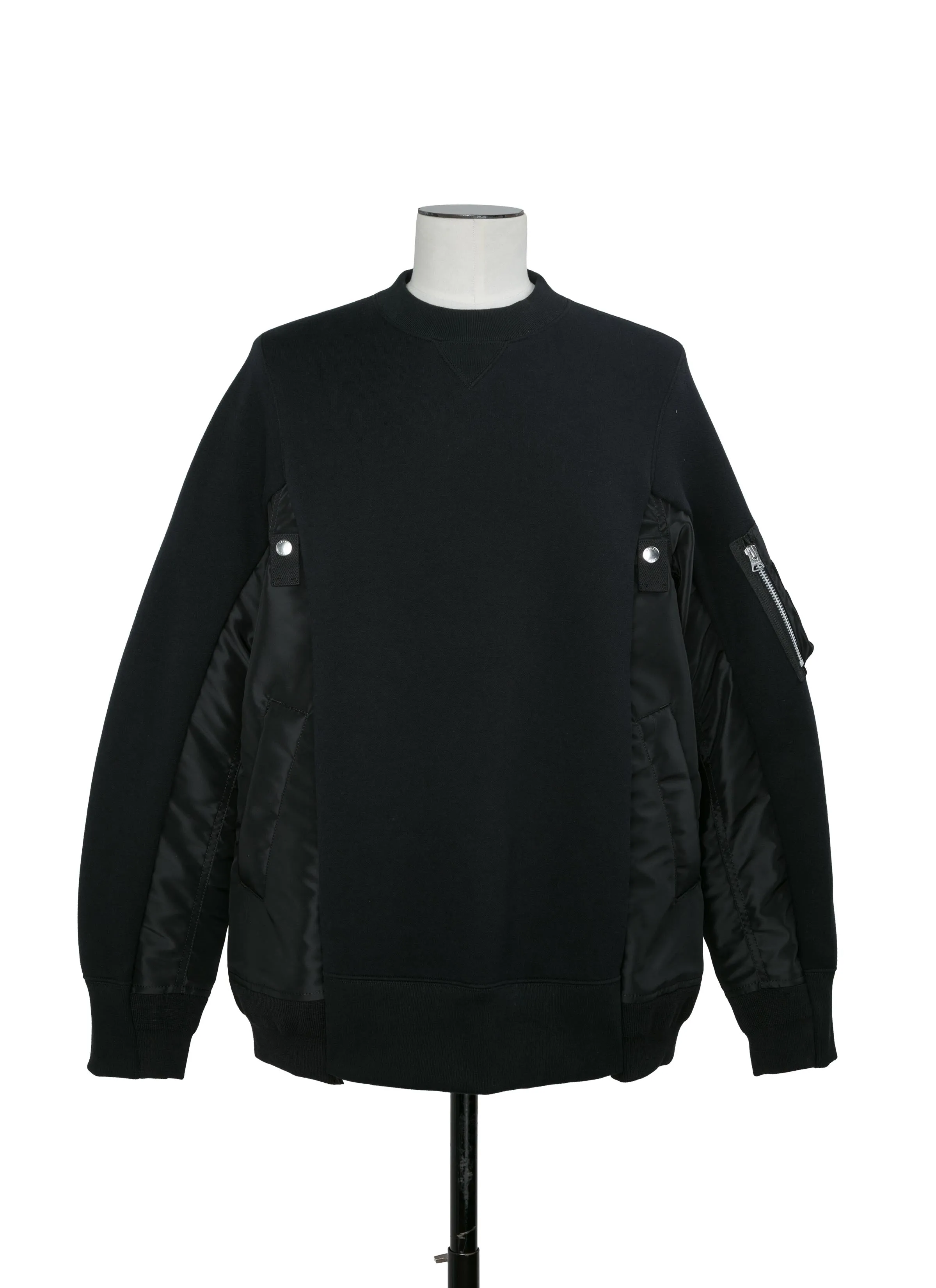 Sponge Sweat x Nylon Twill Pullover sold by Sacai