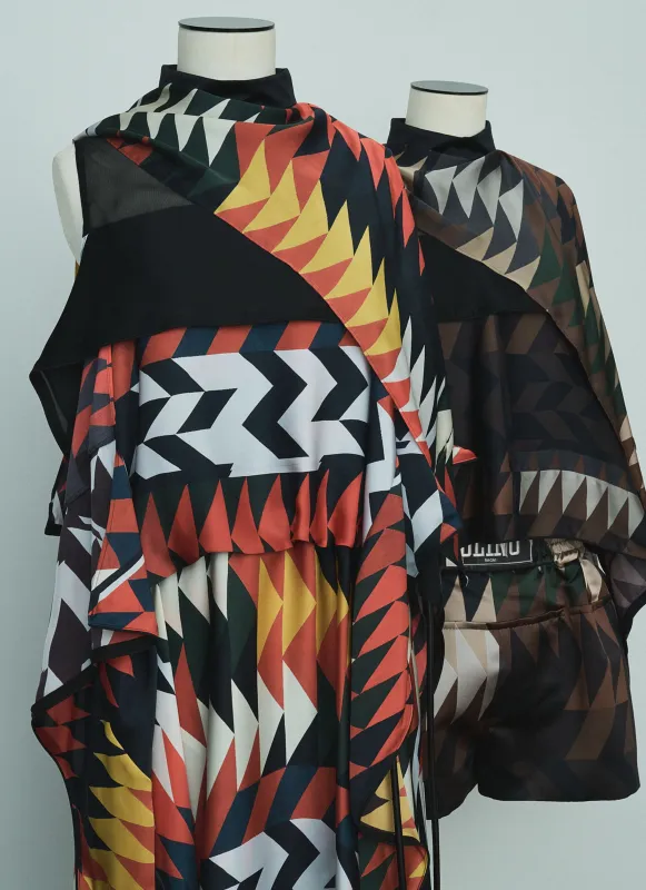 sacai x A.P.C. Quilts Pullover made by Sacai