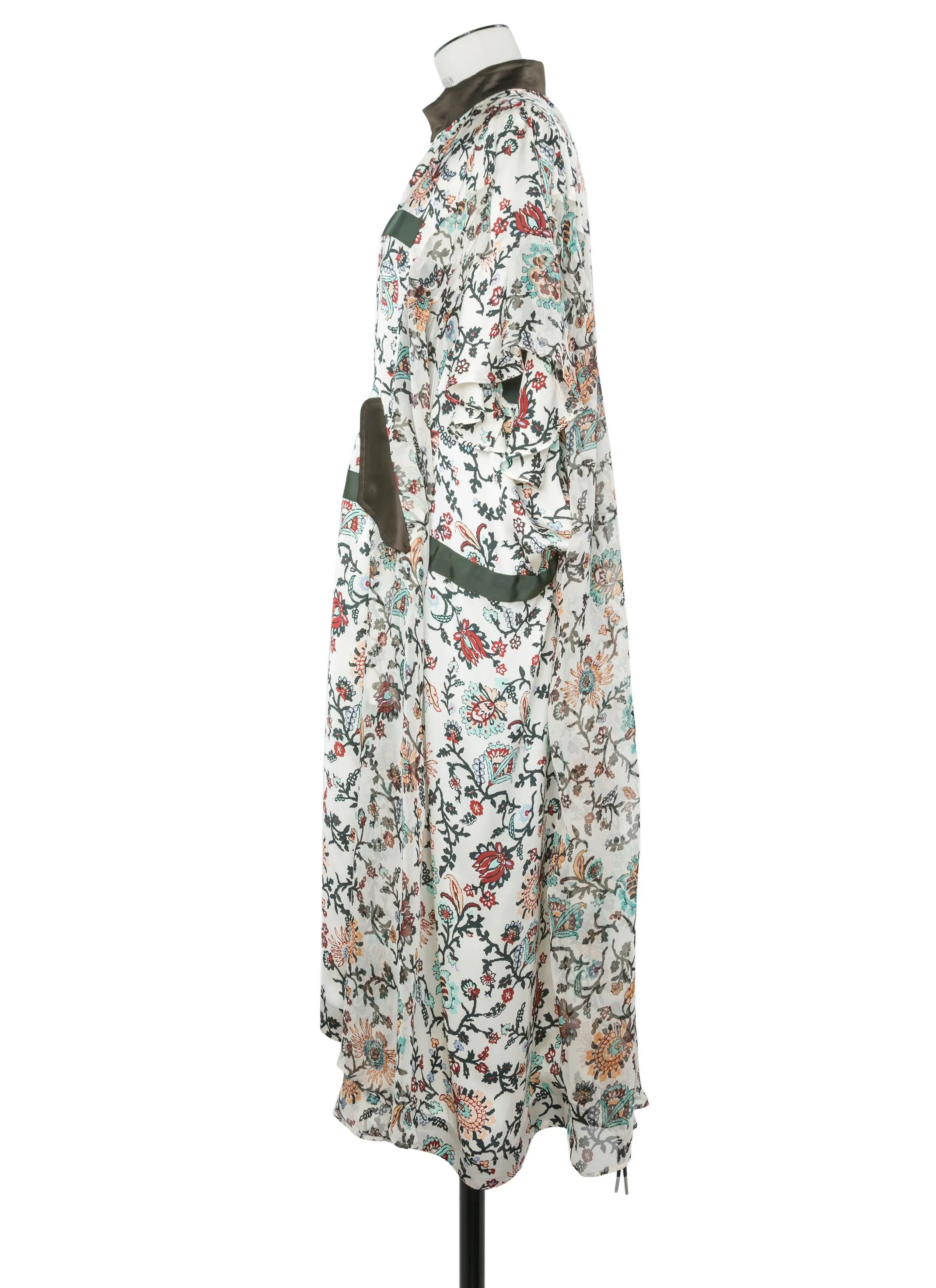 Floral Print Dress sold by Sacai product image thumbnail 3