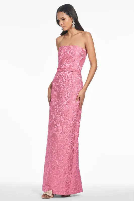 SOPHIA GOWN - ROSE PINK sold by Sachin + Babi