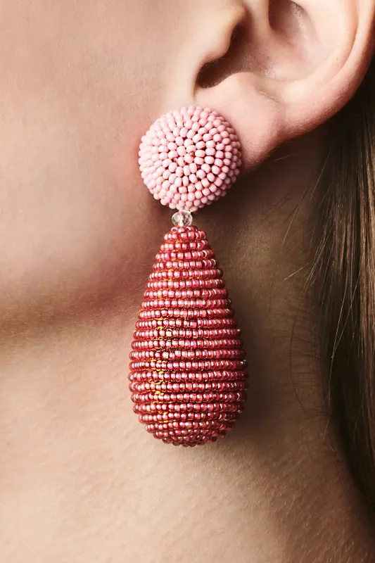 ALENA EARRINGS - GUAVA sold by Sachin + Babi