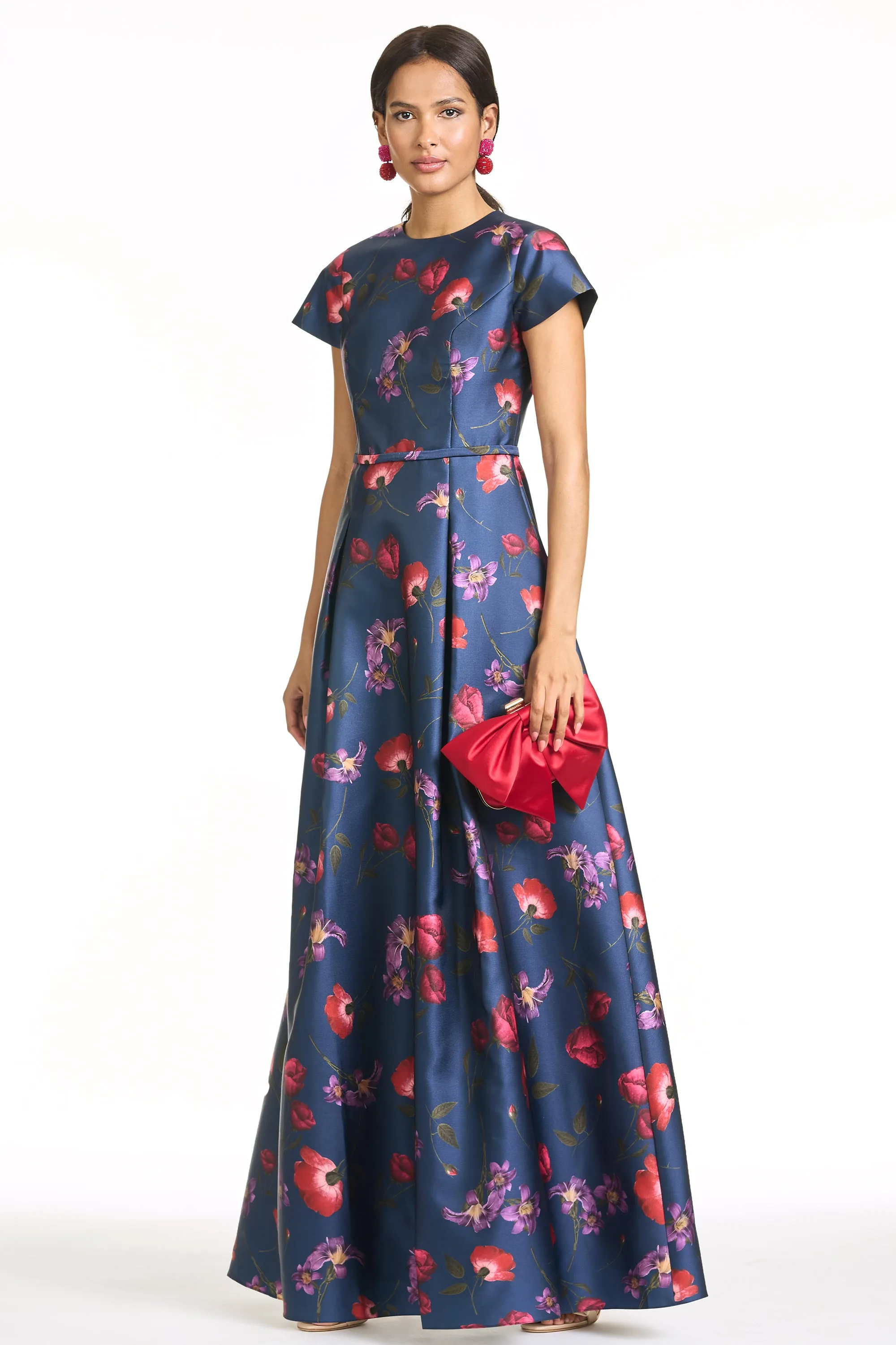 BLYTHE GOWN - MIDNIGHT JARDIN sold by Sachin + Babi