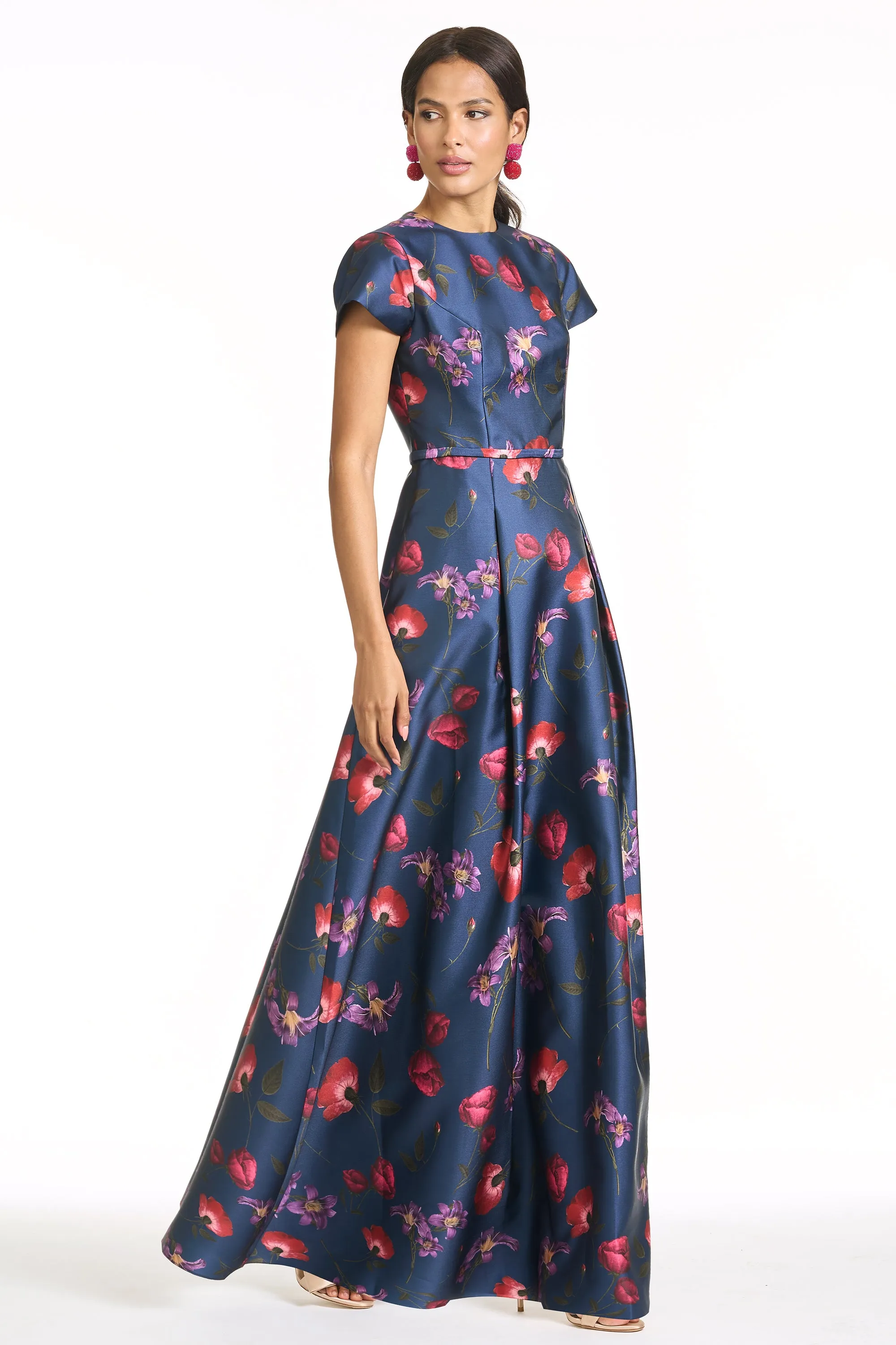 BLYTHE GOWN - MIDNIGHT JARDIN sold by Sachin + Babi product image thumbnail 3