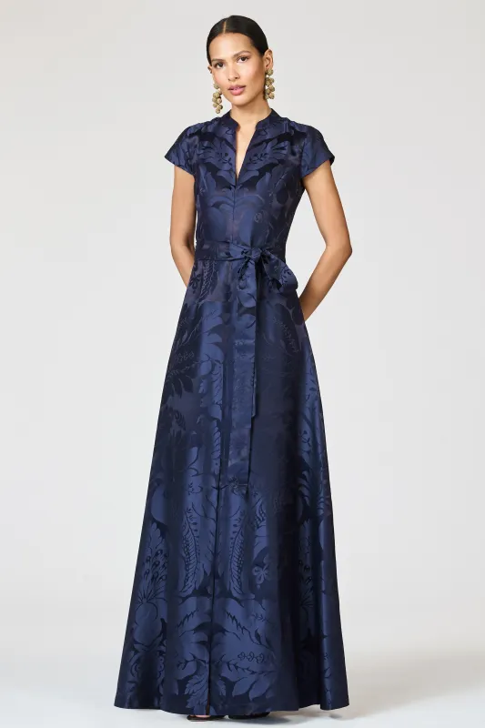 MARA GOWN - DEEP OCEAN sold by Sachin + Babi
