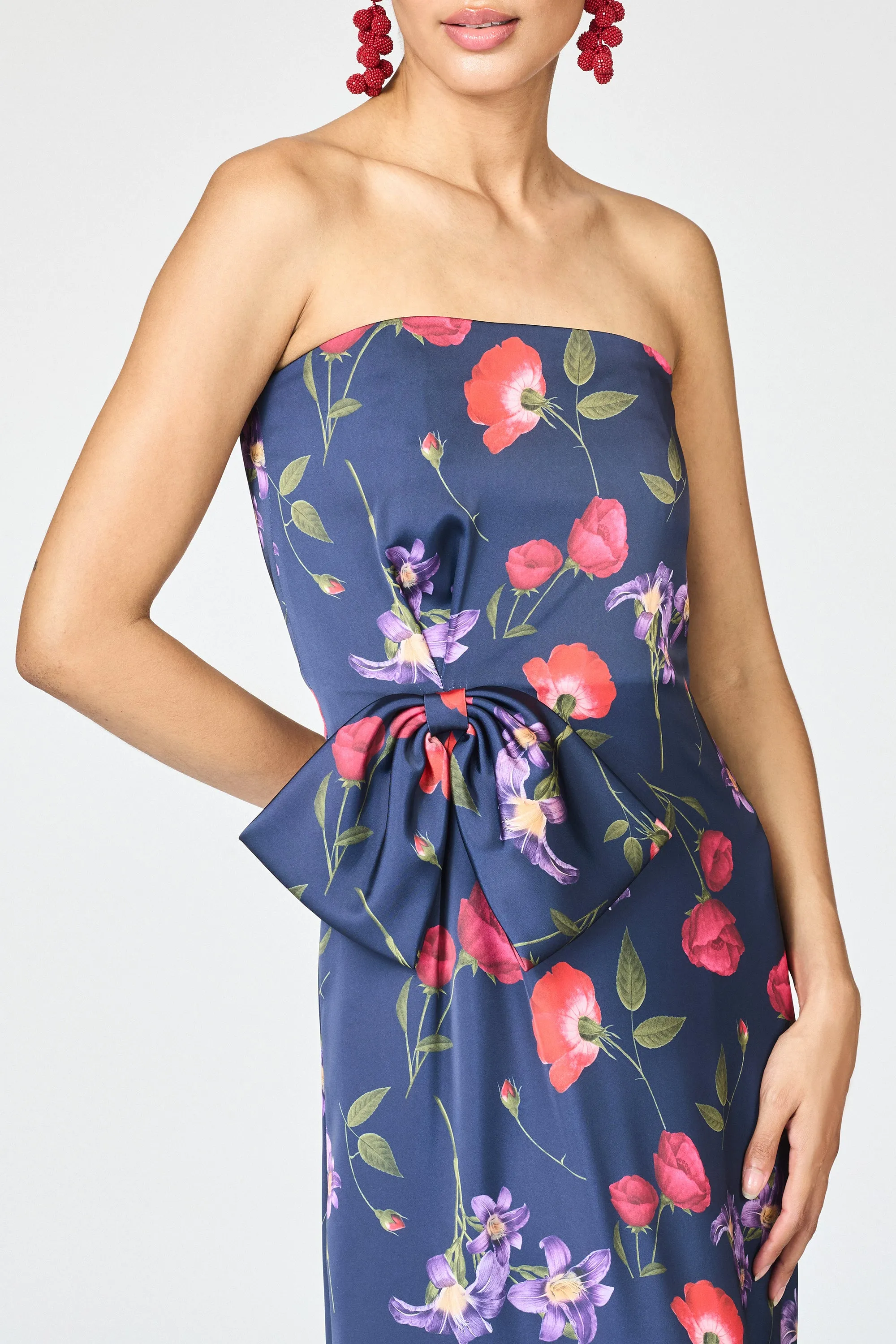 MONROE GOWN - MIDNIGHT JARDIN - FINAL SALE sold by Sachin + Babi product image thumbnail 4