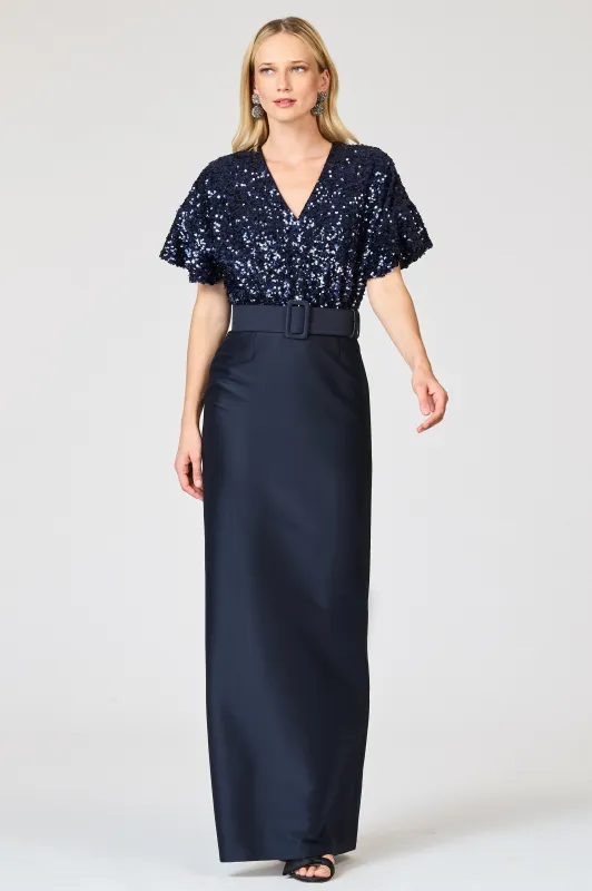 MARLENE GOWN - MIDNIGHT sold by Sachin + Babi