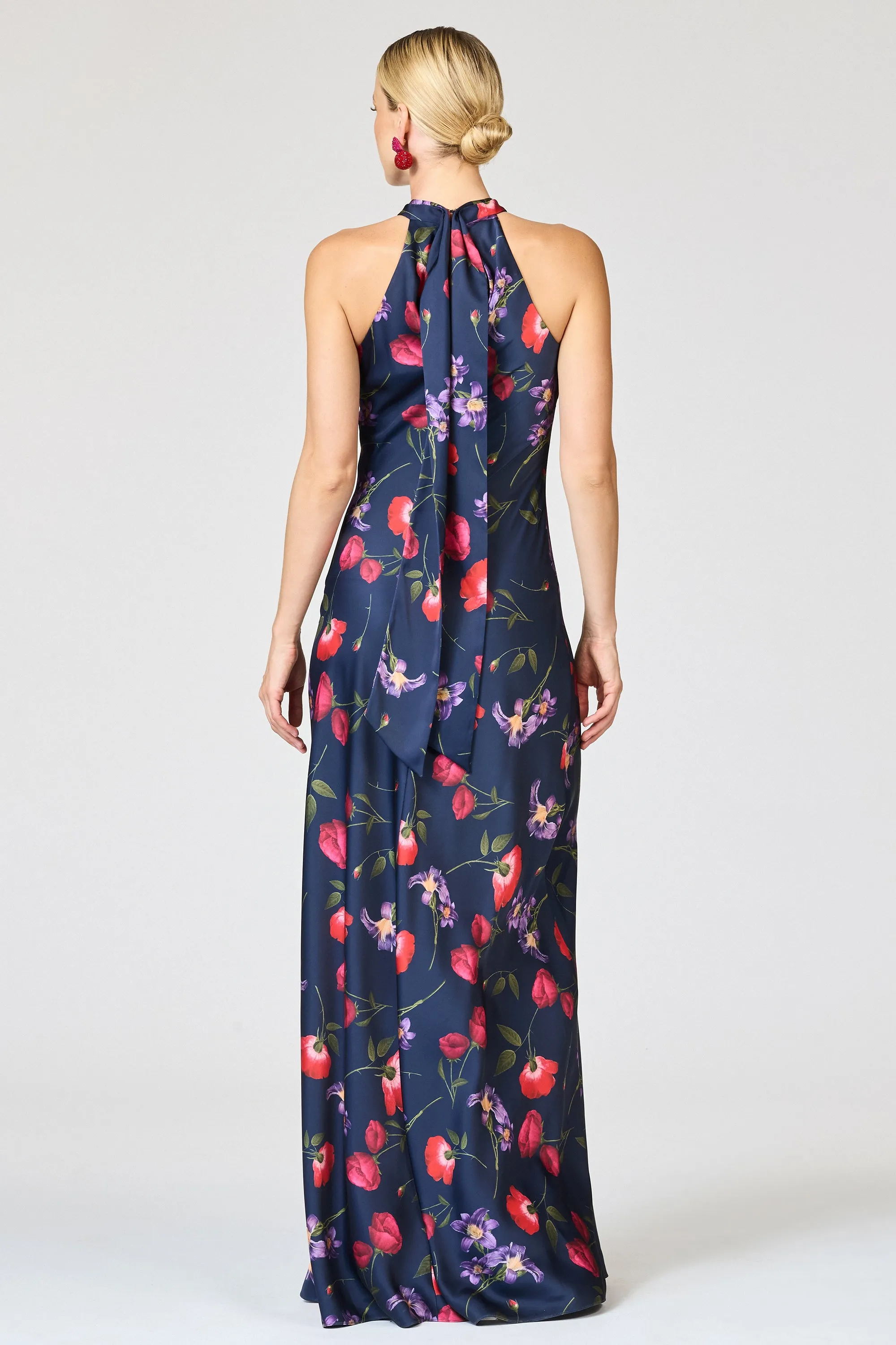 LAURANT GOWN - MIDNIGHT JARDIN sold by Sachin + Babi product image thumbnail 4