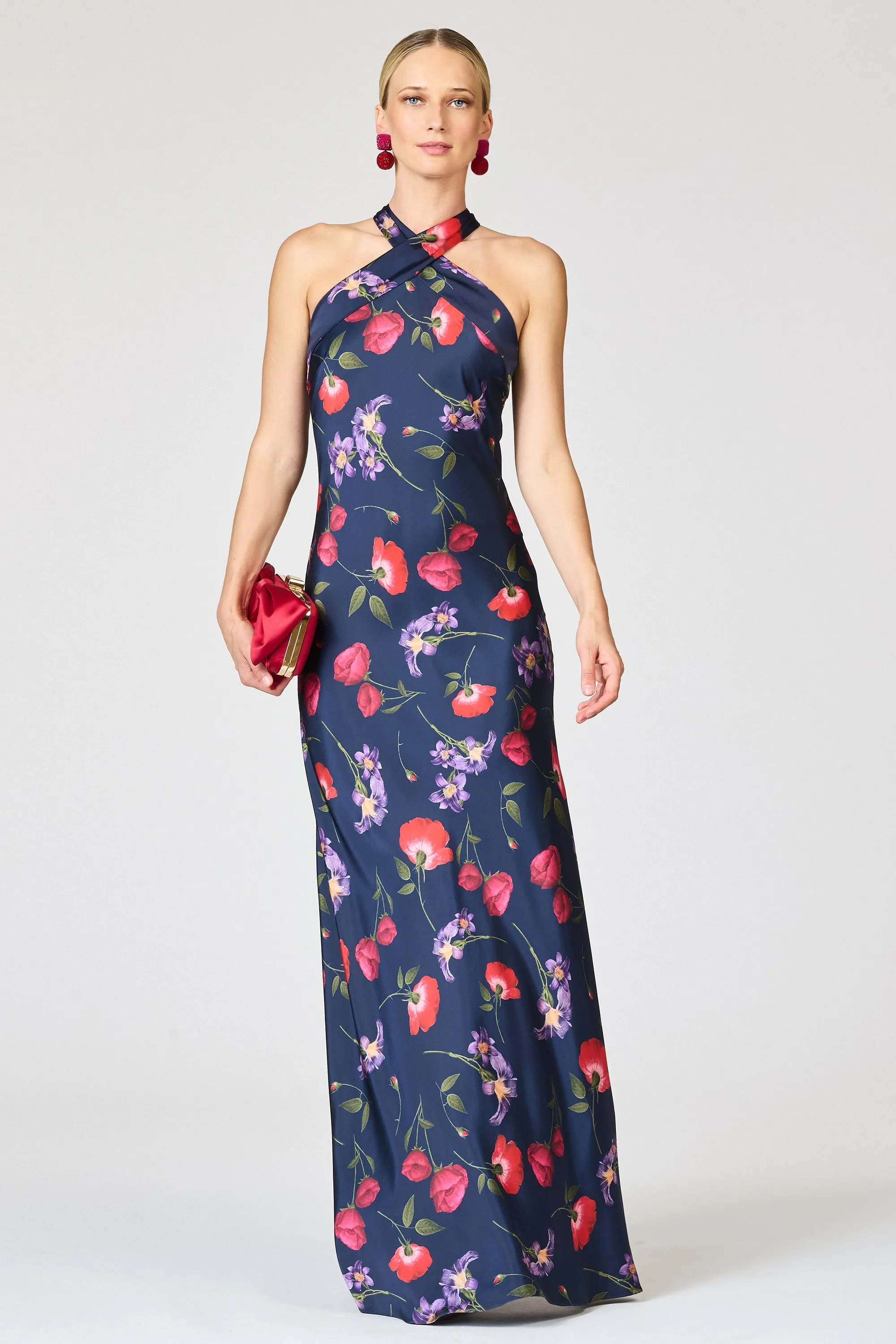 LAURANT GOWN - MIDNIGHT JARDIN sold by Sachin + Babi product image thumbnail 3