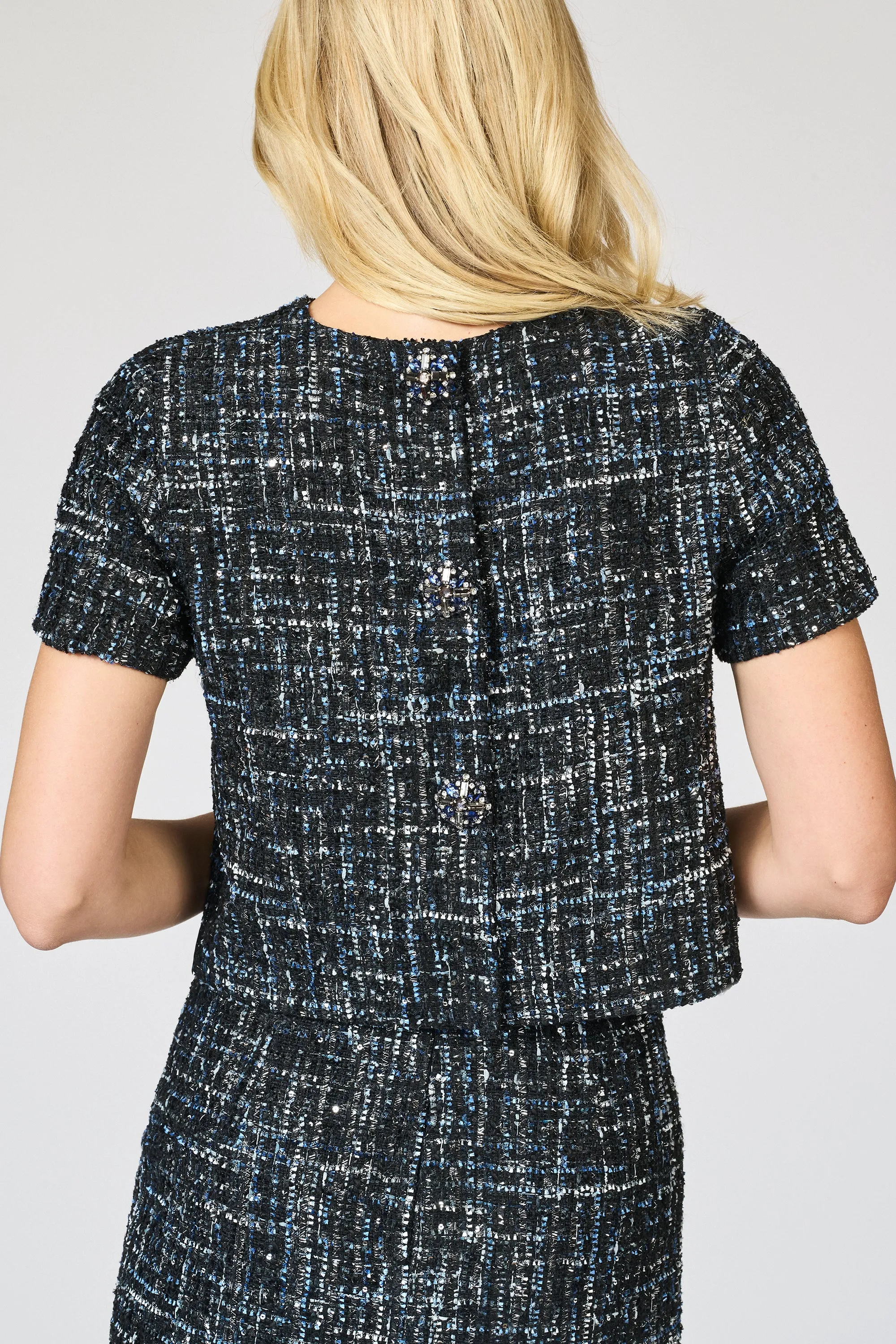 ELSA TOP - OBSIDIAN FROST sold by Sachin + Babi product image thumbnail 2