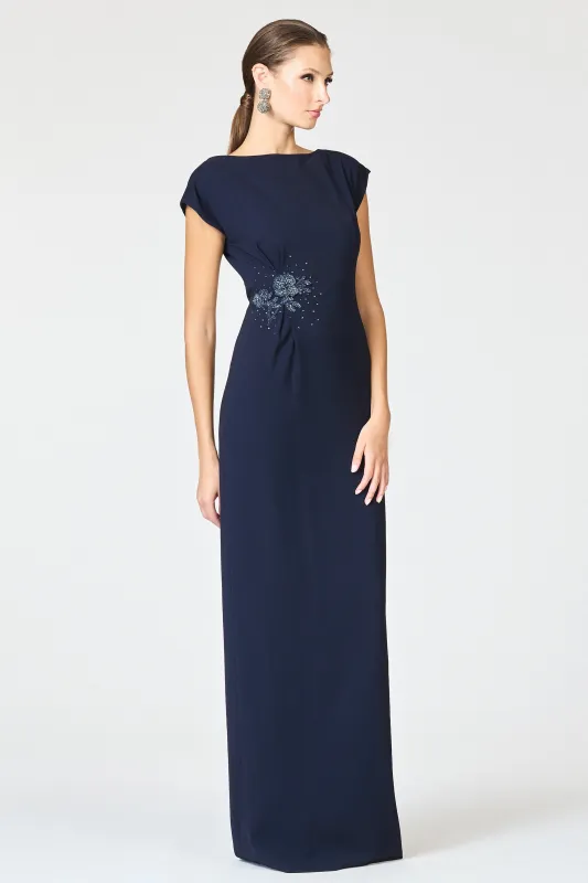 EMBELLISHED KELLY GOWN - MIDNIGHT sold by Sachin + Babi