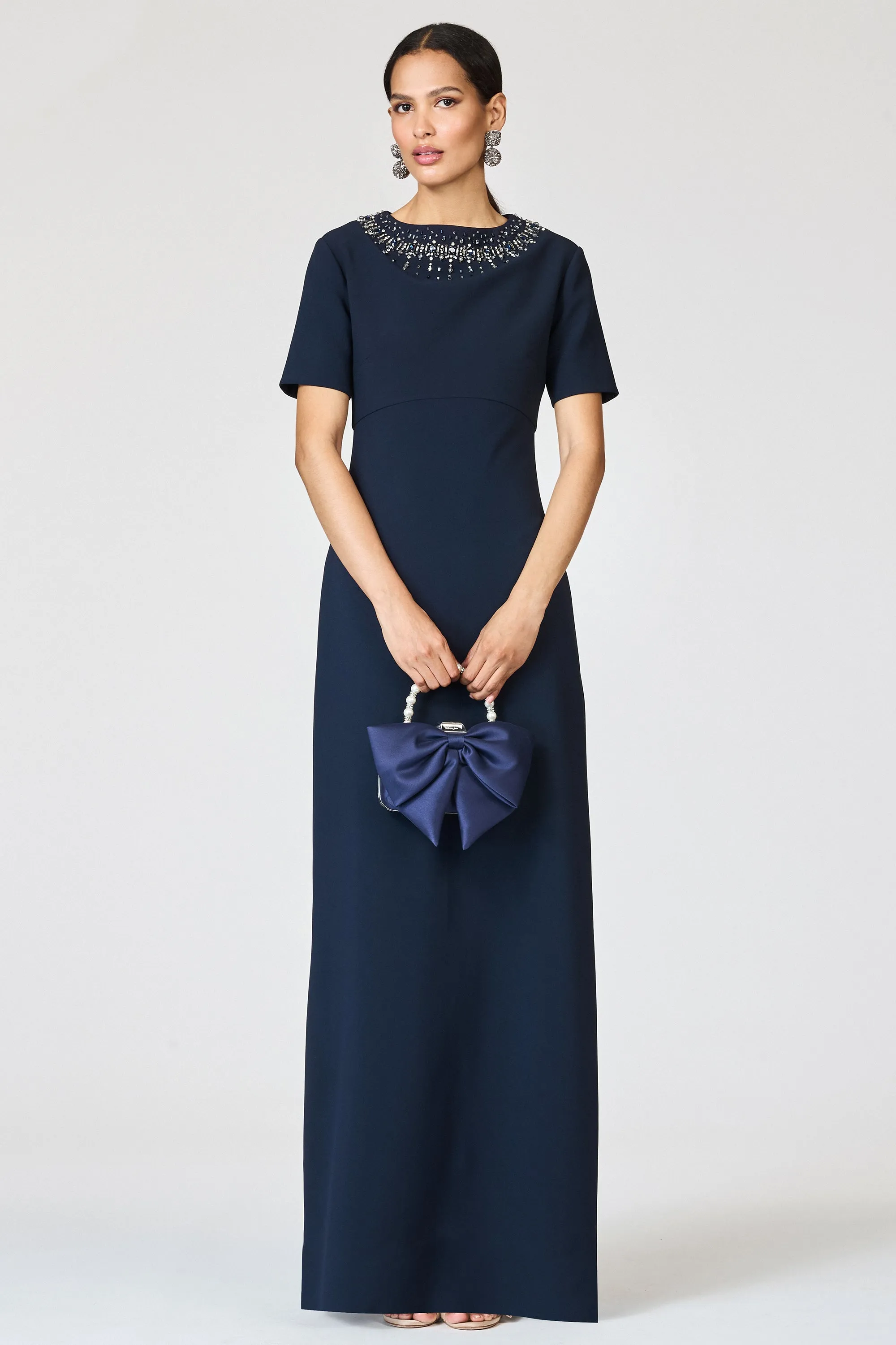 EMBELLISHED FRANCA GOWN - MIDNIGHT sold by Sachin + Babi product image thumbnail 2