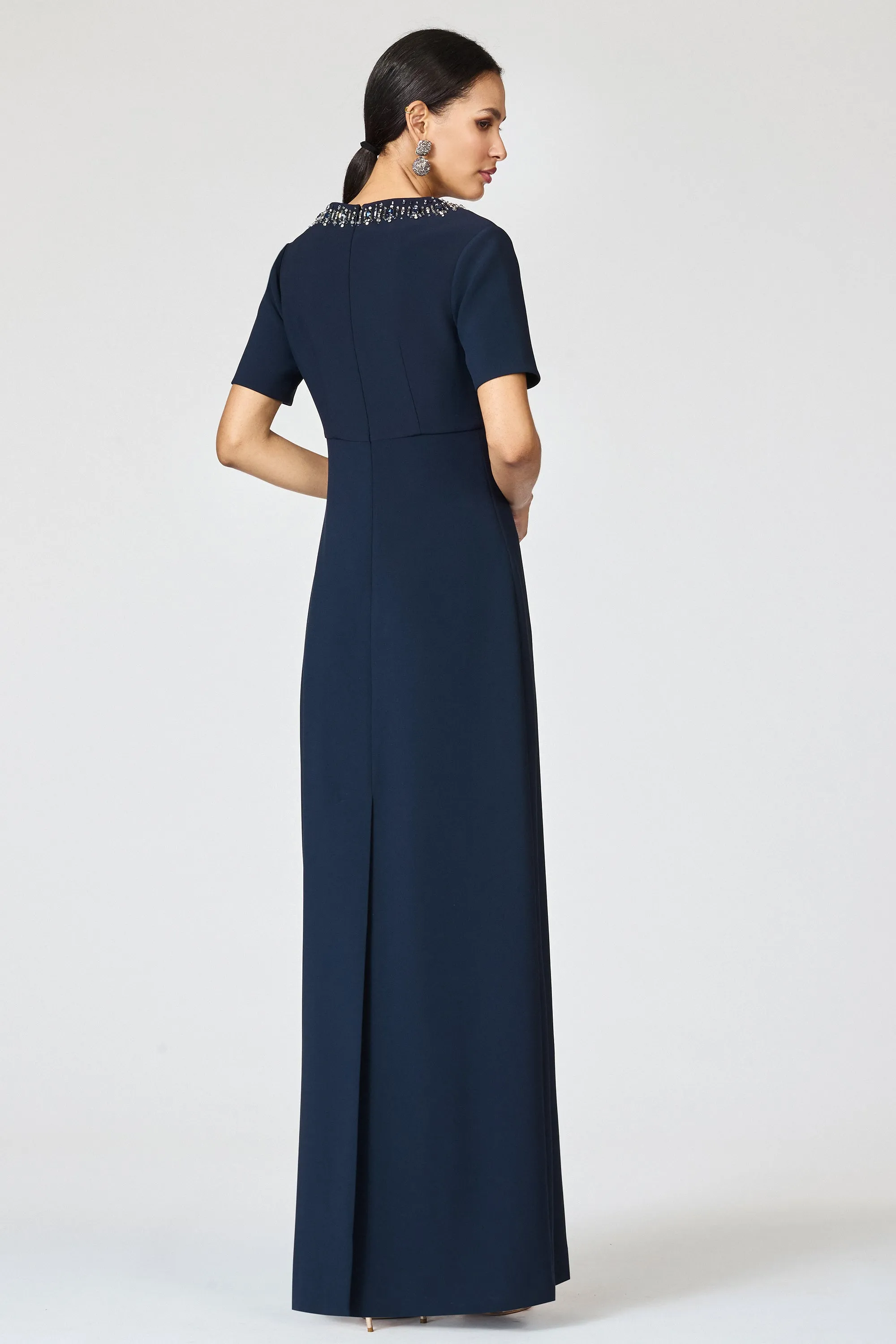 EMBELLISHED FRANCA GOWN - MIDNIGHT sold by Sachin + Babi product image thumbnail 5