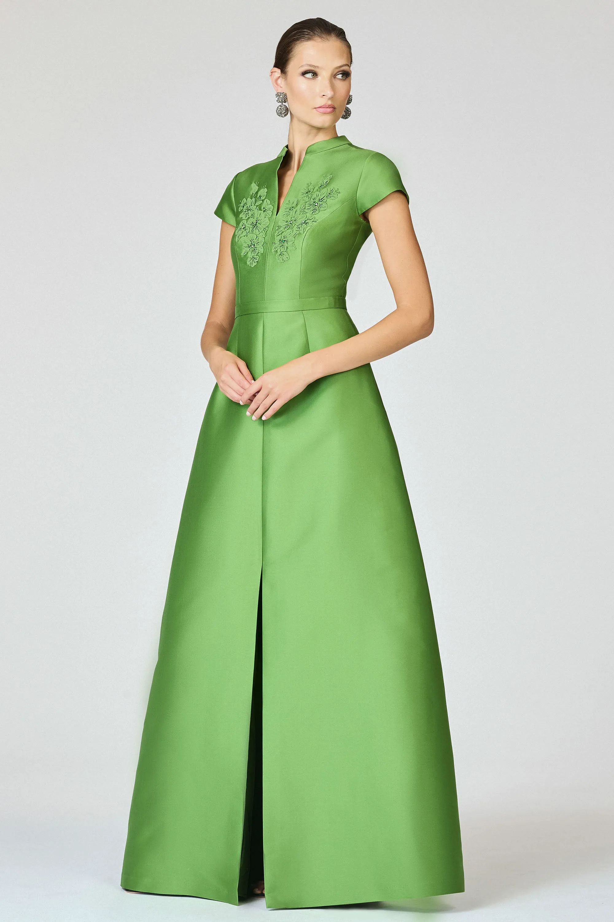 EMBELLISHED MARNI GOWN - TSAVORITE sold by Sachin + Babi product image thumbnail 3