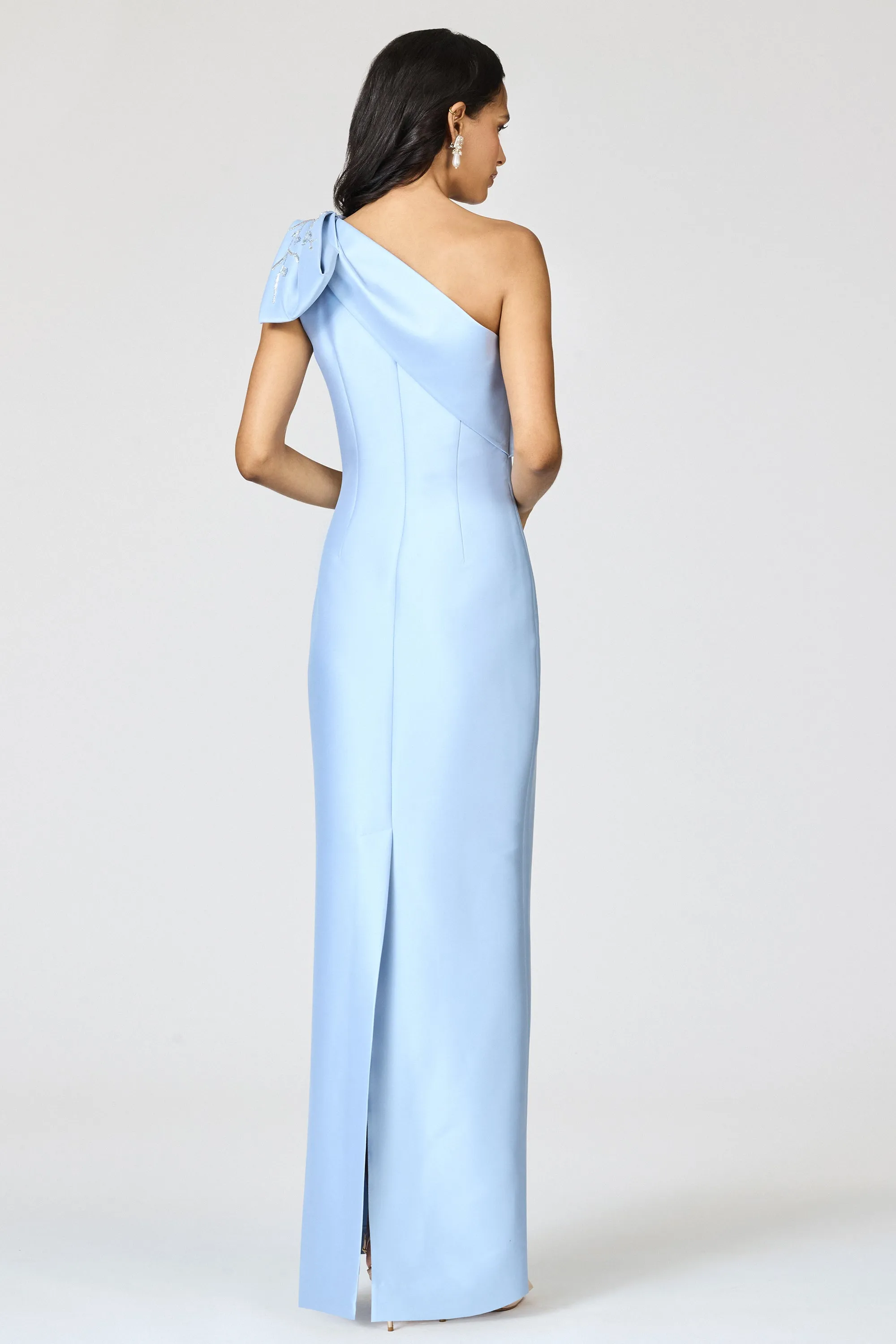 EMBELLISHED OLIVIA GOWN - GLACIAL BLUE sold by Sachin + Babi product image thumbnail 5