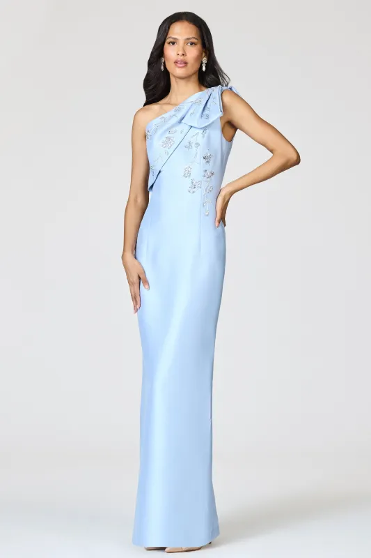 EMBELLISHED OLIVIA GOWN - GLACIAL BLUE sold by Sachin + Babi