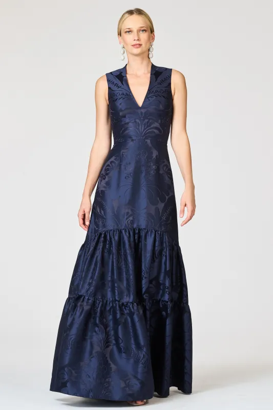 CELLA GOWN - DEEP OCEAN made by Sachin + Babi