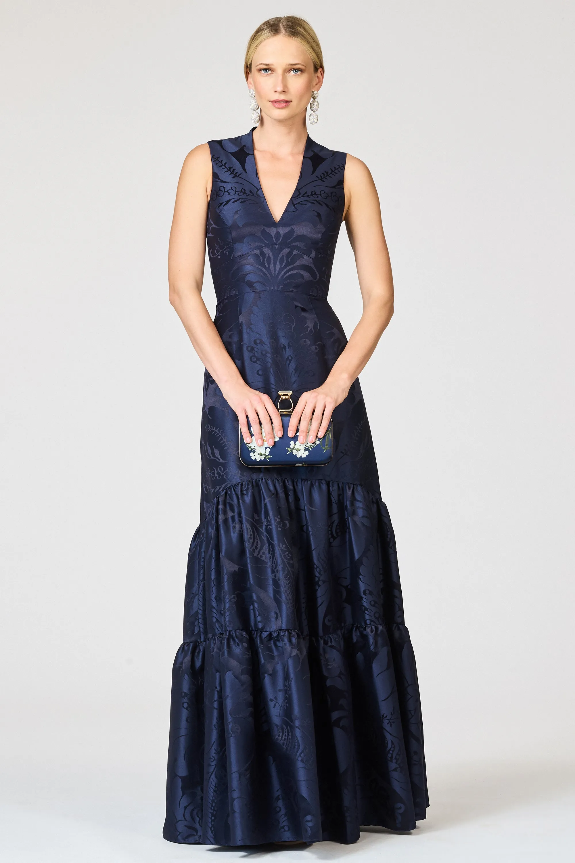CELLA GOWN - DEEP OCEAN sold by Sachin + Babi product image thumbnail 2