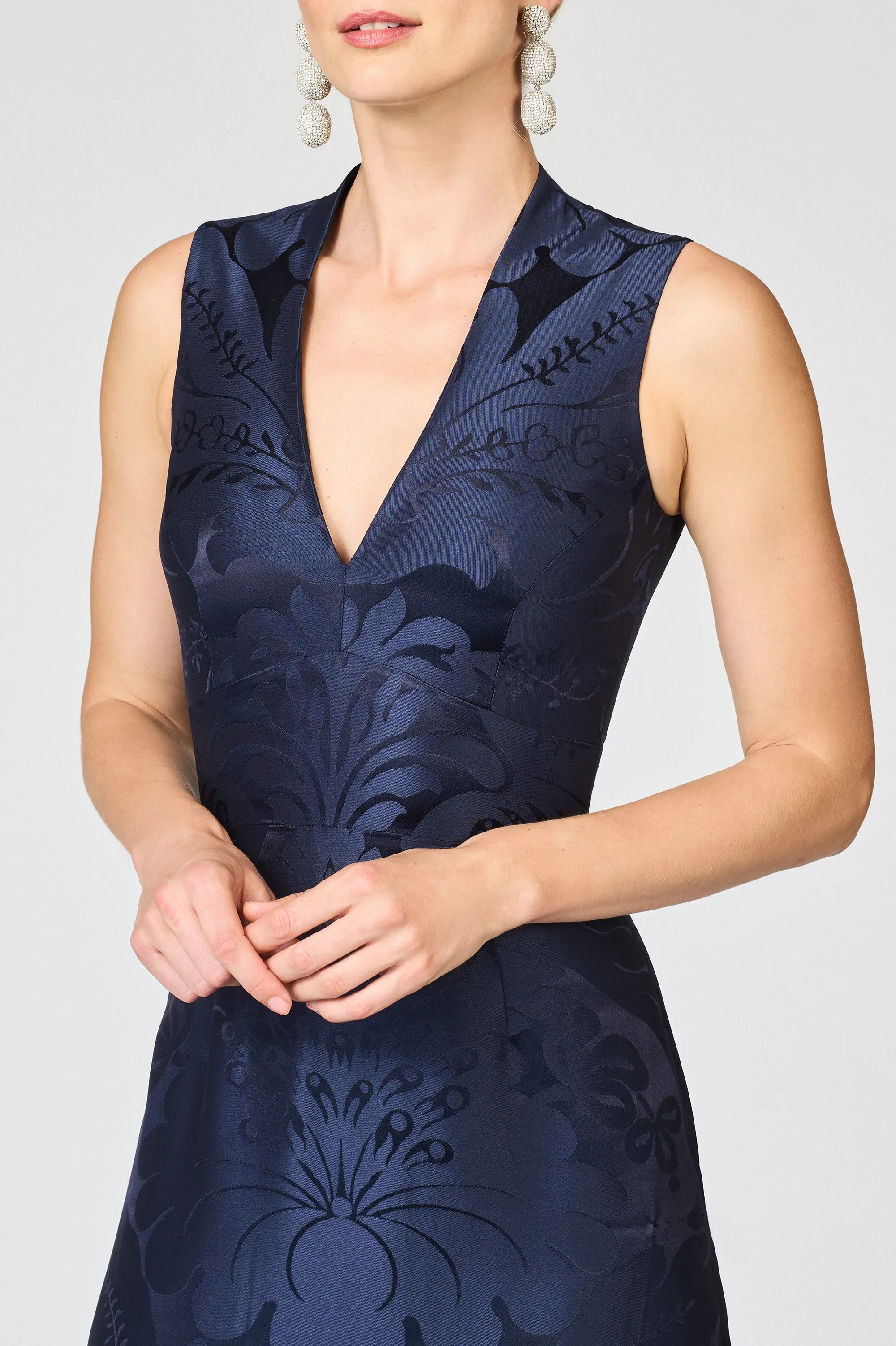 CELLA GOWN - DEEP OCEAN sold by Sachin + Babi product image thumbnail 4