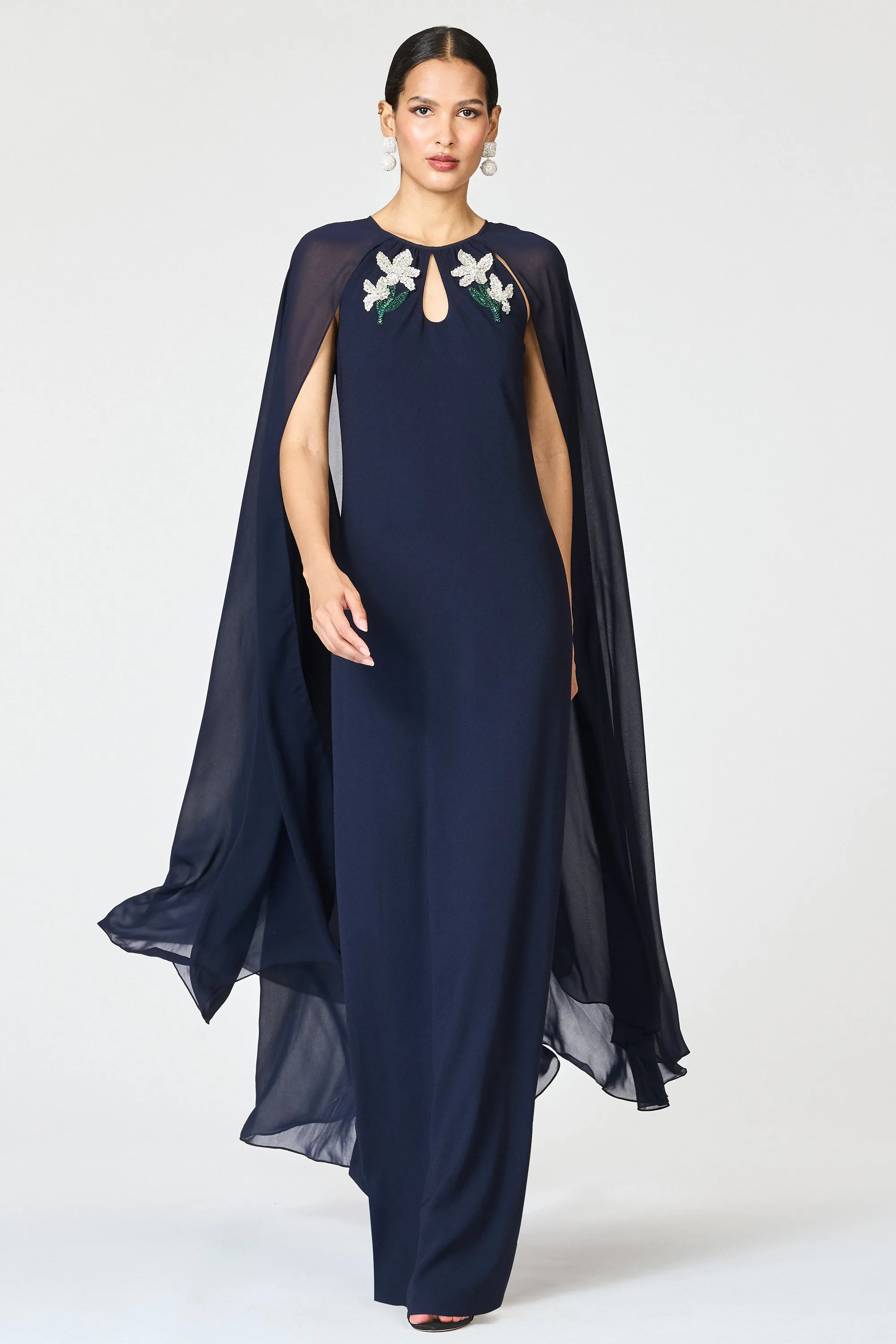 EMBELLISHED COLLEEN GOWN - MIDNIGHT sold by Sachin + Babi