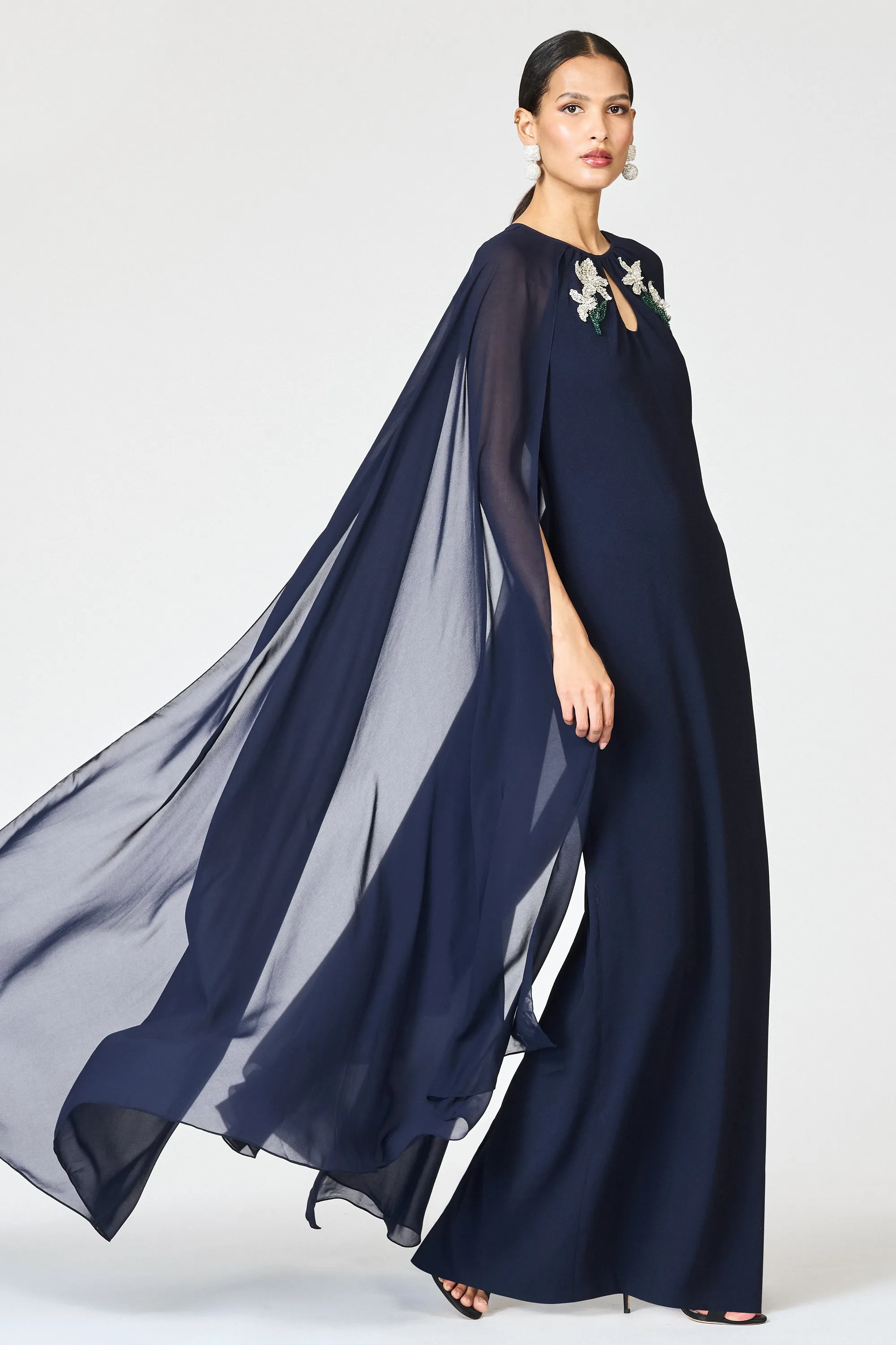 EMBELLISHED COLLEEN GOWN - MIDNIGHT sold by Sachin + Babi product image thumbnail 2