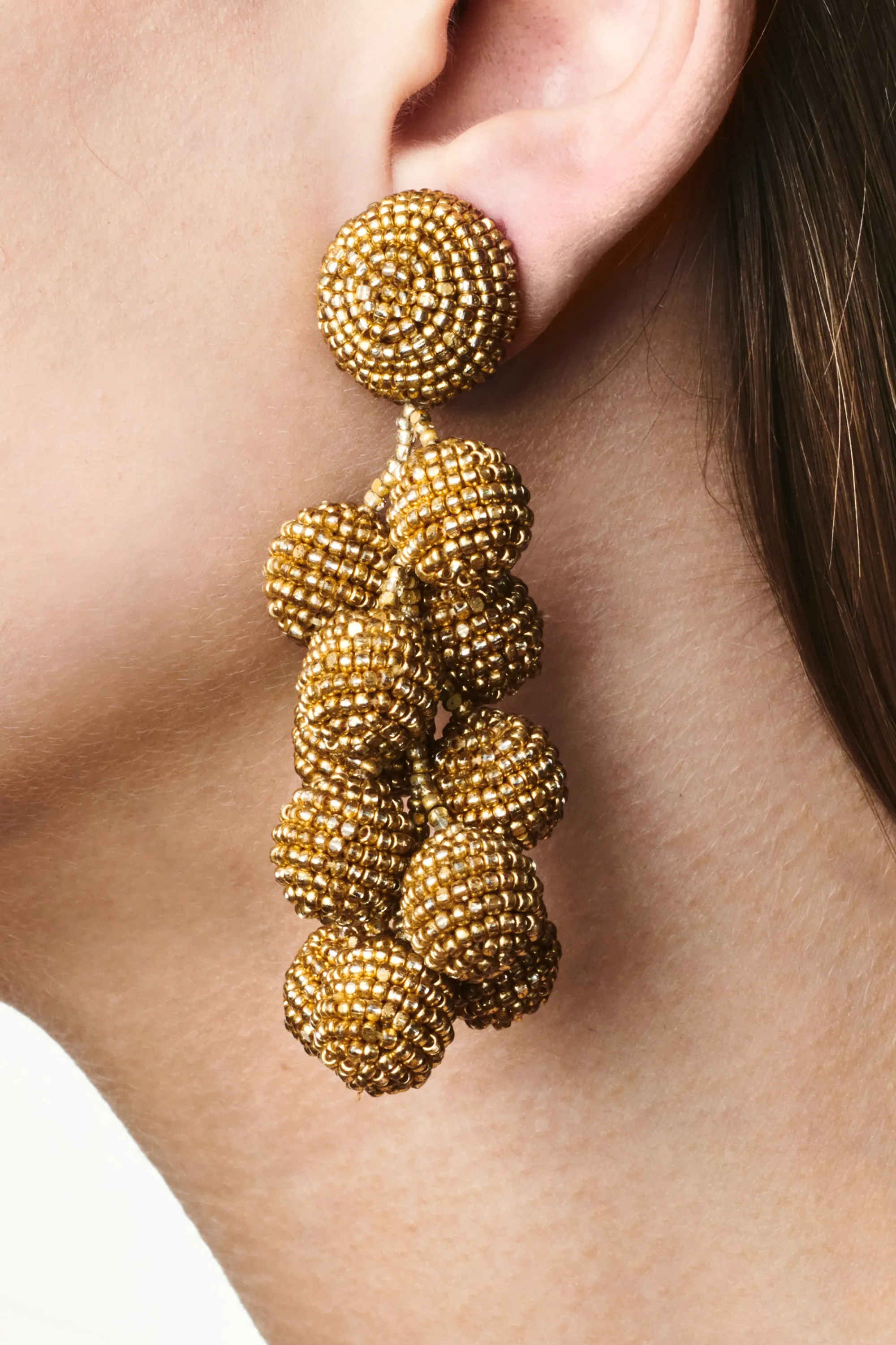 COCONUTS EARRINGS - GOLD sold by Sachin + Babi