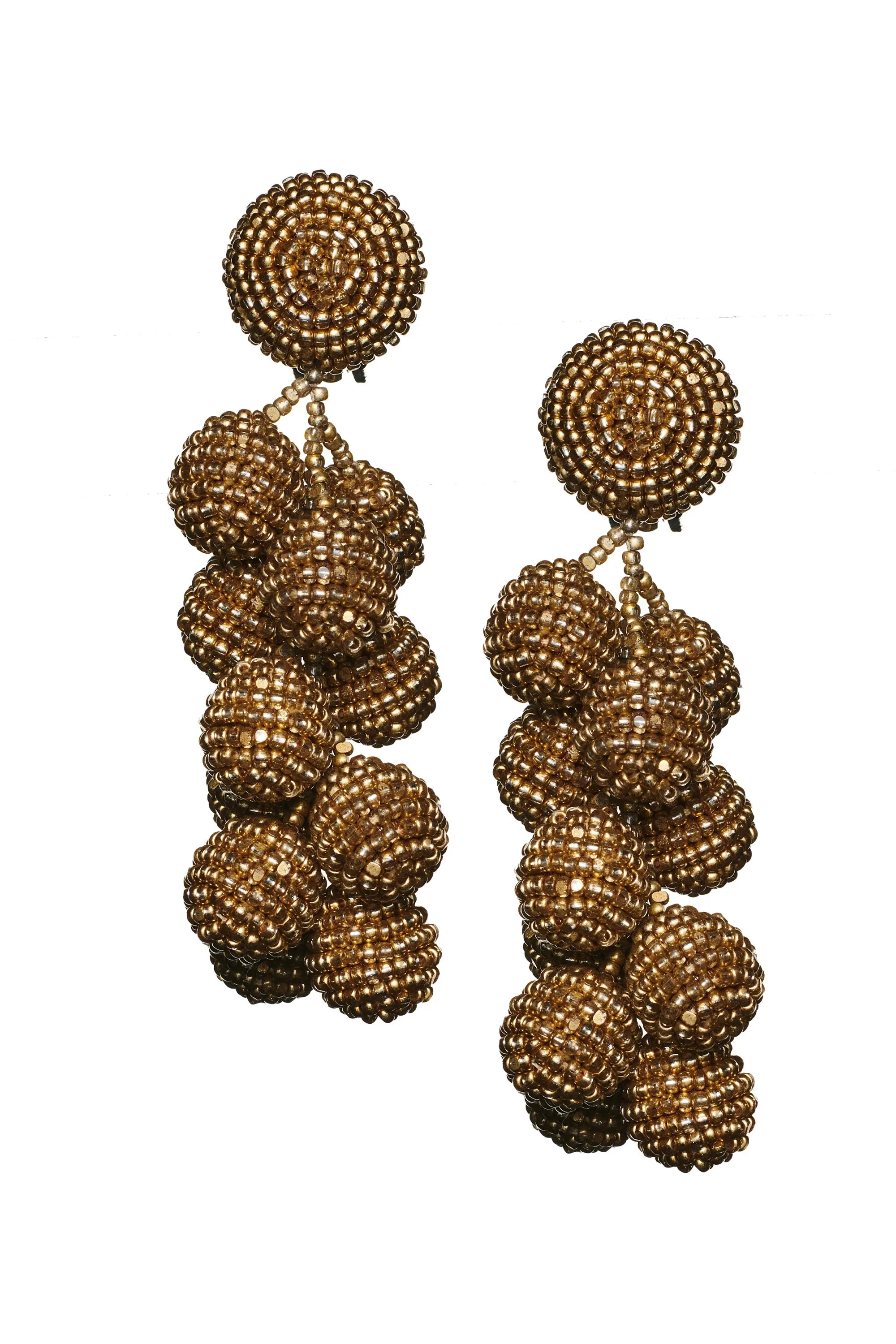 COCONUTS EARRINGS - GOLD sold by Sachin + Babi product image thumbnail 2