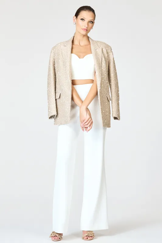 ALLI PANT - IVORY sold by Sachin + Babi