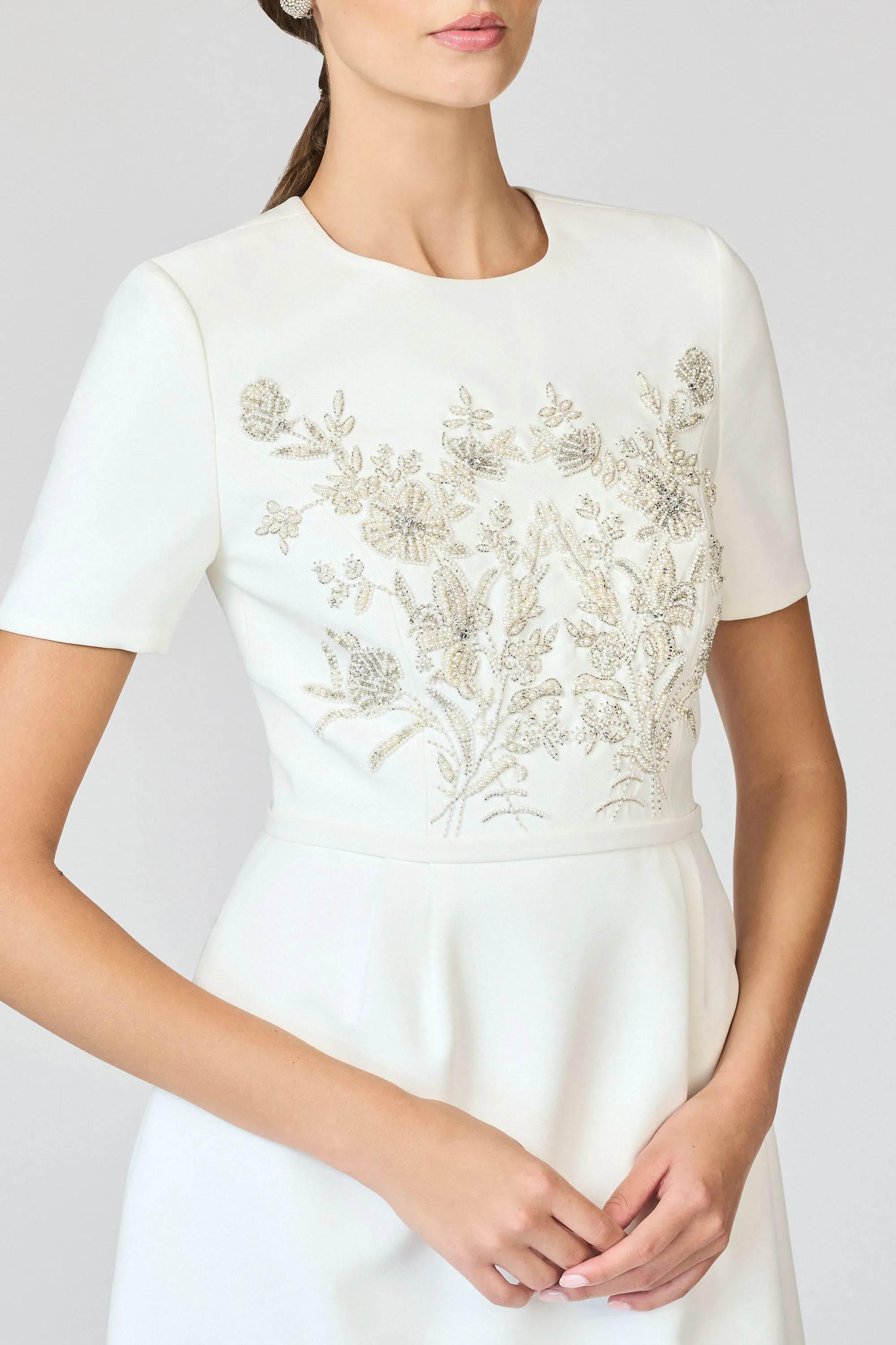 LUNA DRESS - IVORY sold by Sachin + Babi product image thumbnail 2