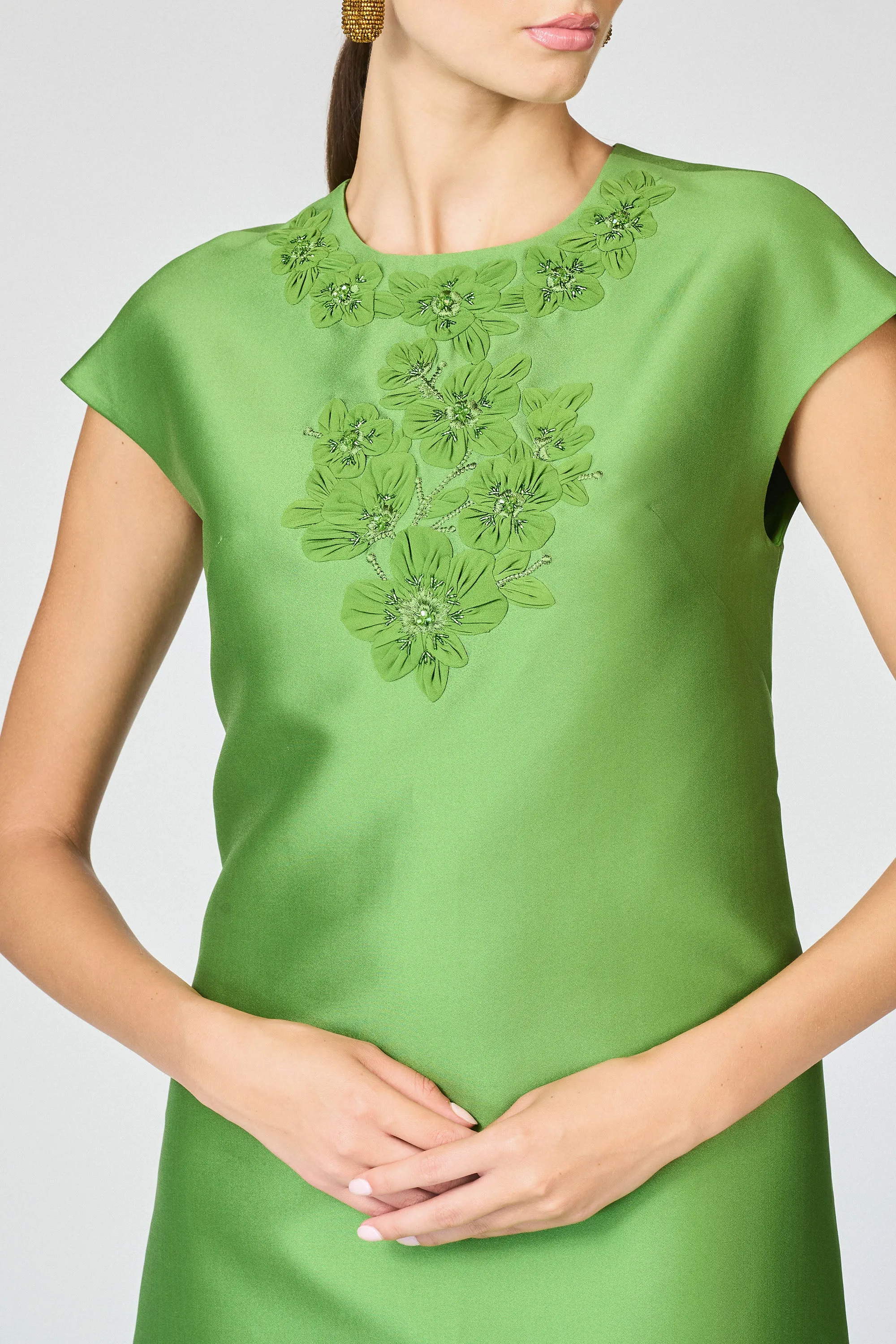 GWENDOLYN GOWN - GREEN GARNET sold by Sachin + Babi product image thumbnail 4