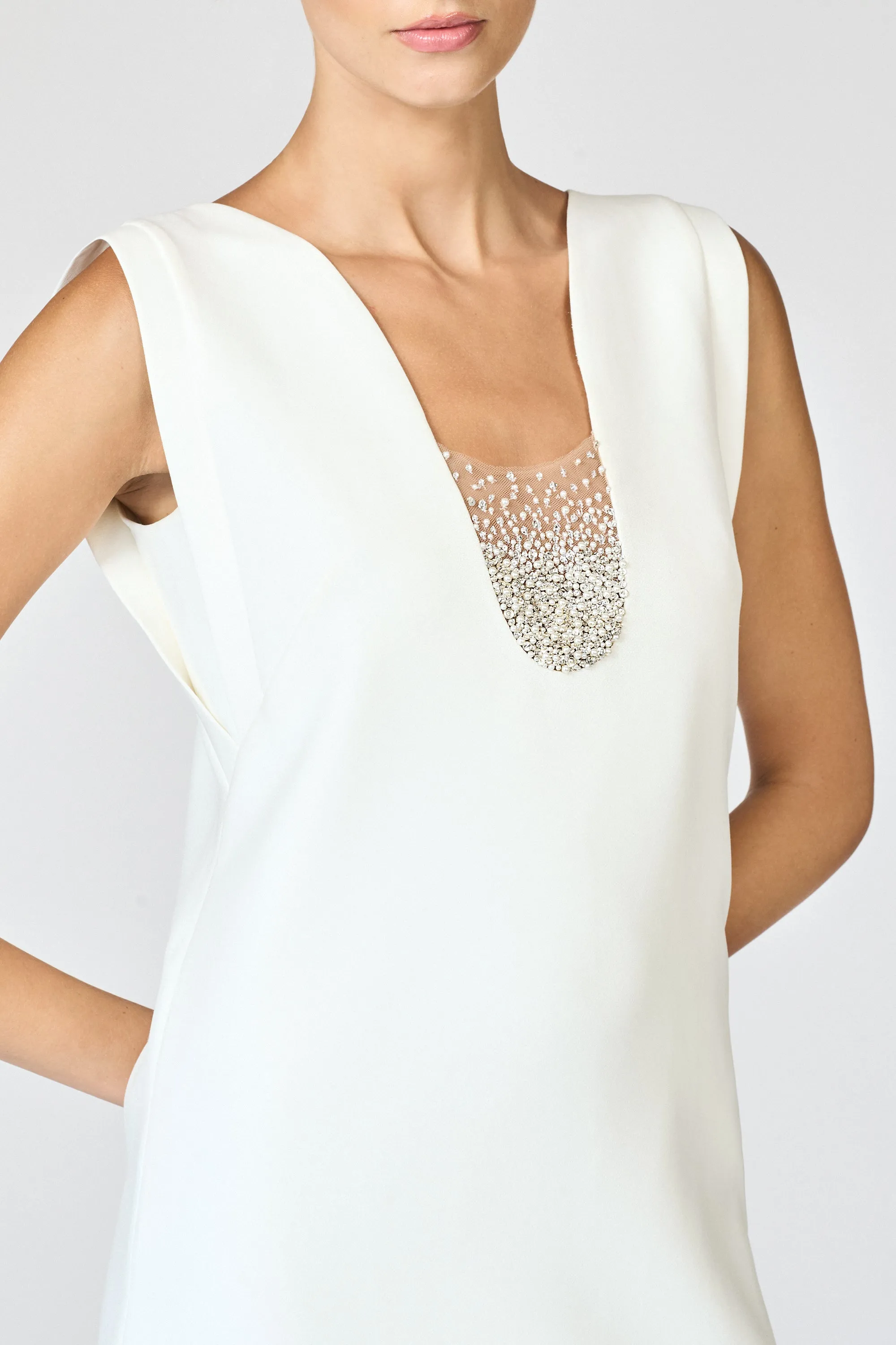 CECILY DRESS - IVORY sold by Sachin + Babi product image thumbnail 2