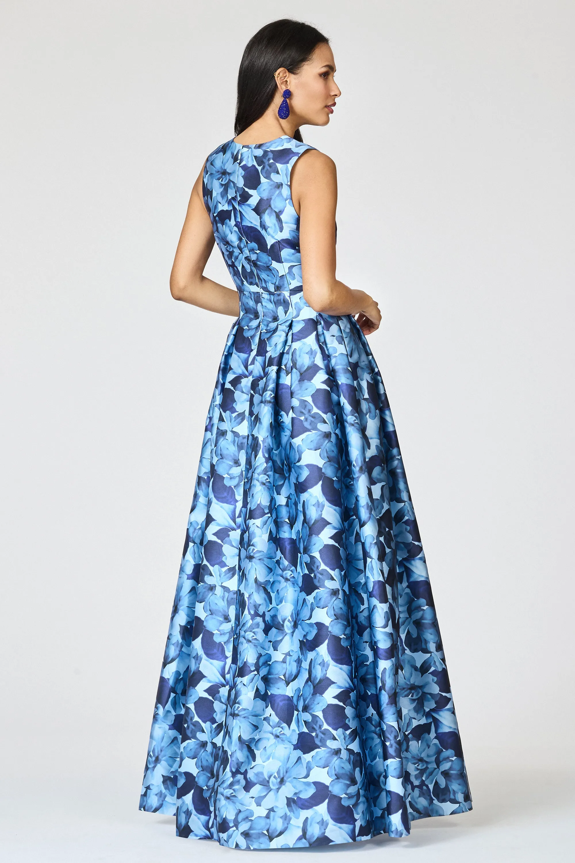 BROOKE GOWN - FROSTED MAGNOLIAS sold by Sachin + Babi product image thumbnail 3