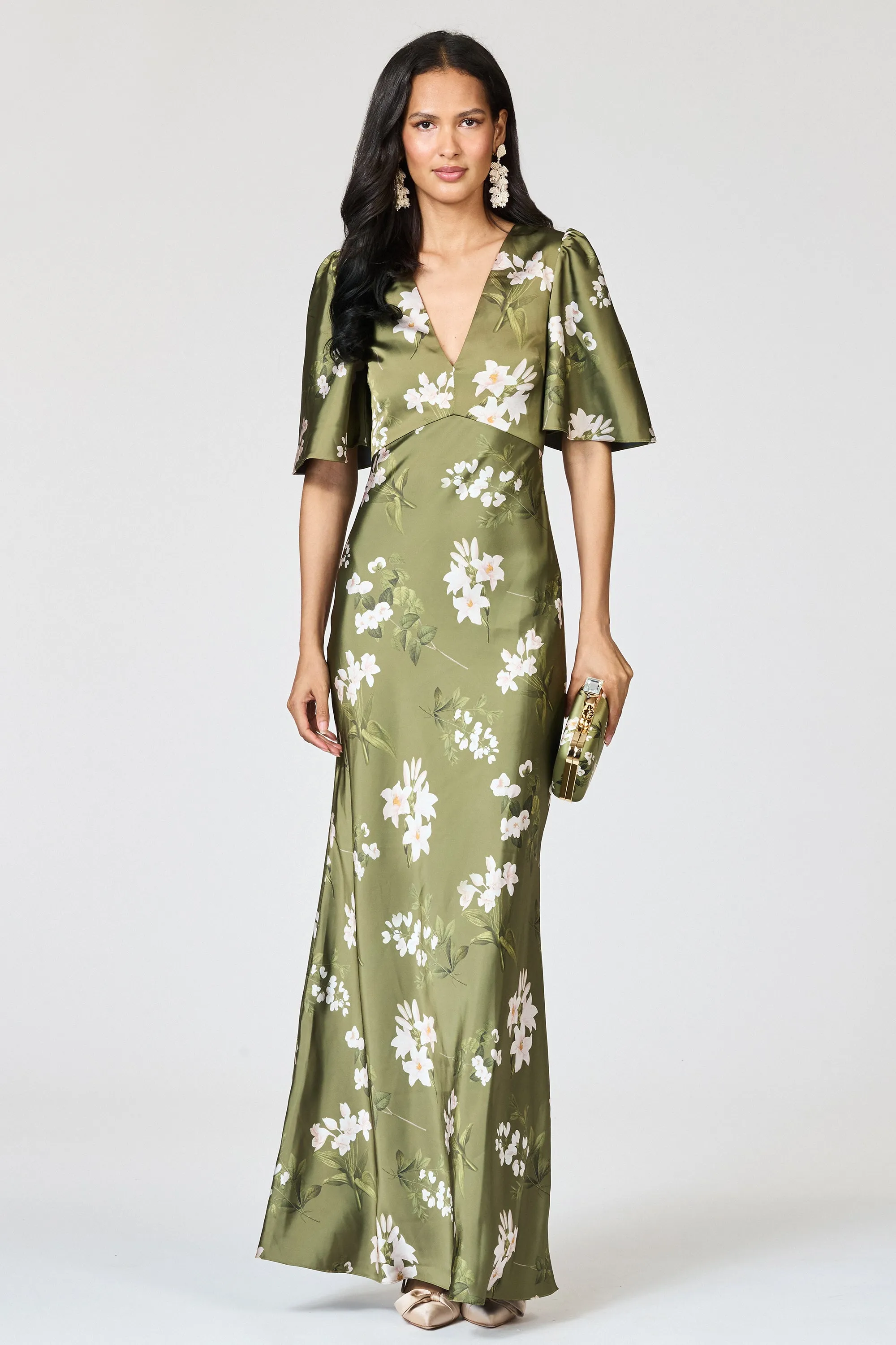 MAE GOWN - MOSS FORMOSA sold by Sachin + Babi product image thumbnail 3