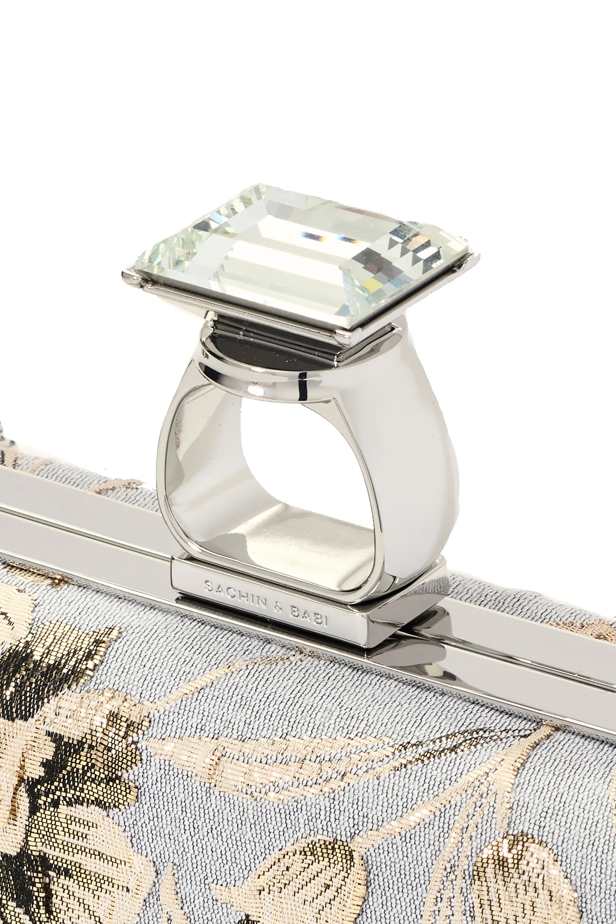 ON THE ROCKS CLUTCH - GOLDEN GARDENS sold by Sachin + Babi product image thumbnail 2