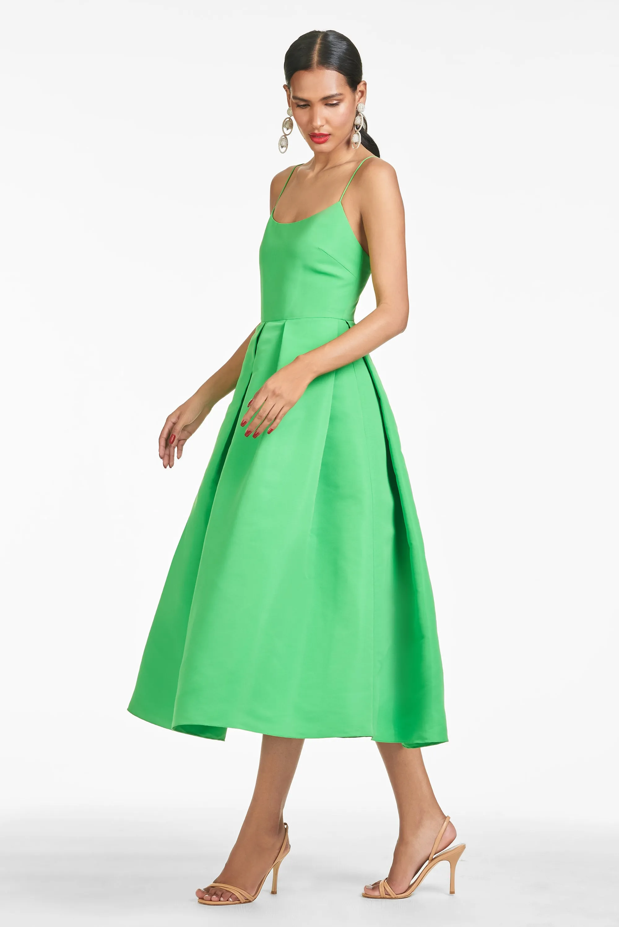 Audra Dress - Kelly Green - Final Sale sold by Sachin + Babi product image thumbnail 4