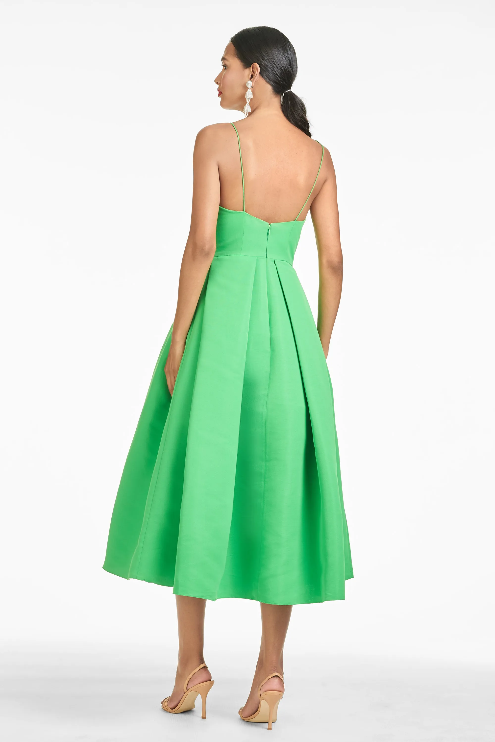 Audra Dress - Kelly Green - Final Sale sold by Sachin + Babi product image thumbnail 5