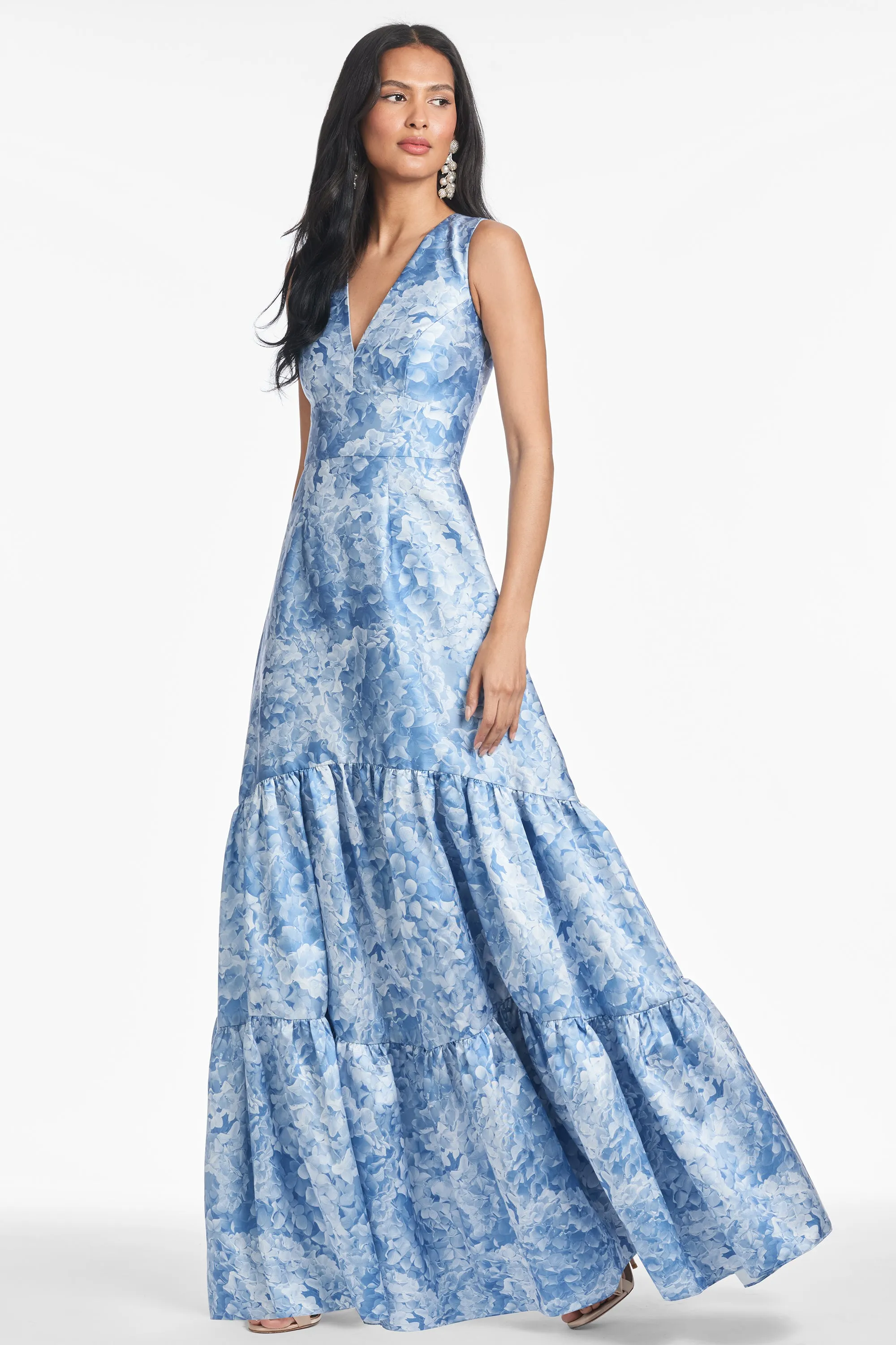 RORI GOWN - HYDRANGEA BLOOMS - FINAL SALE sold by Sachin + Babi