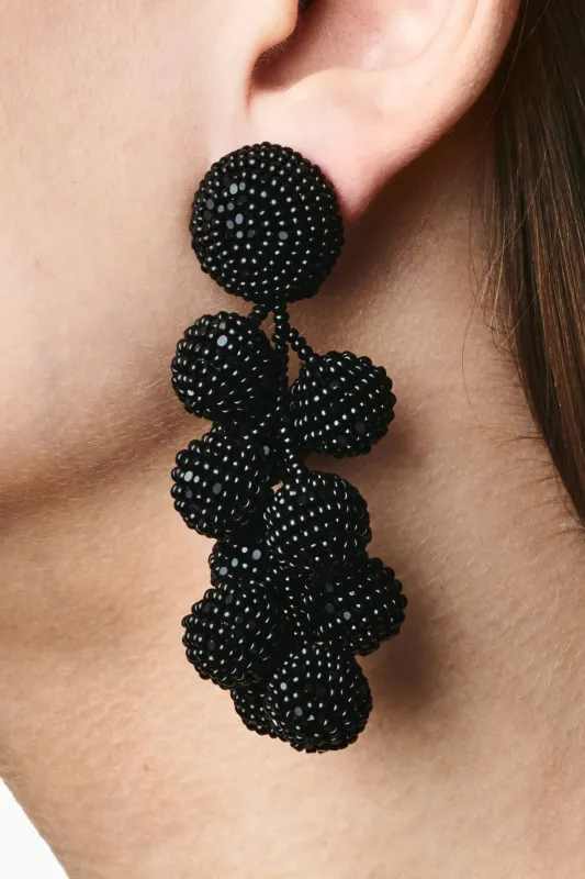 COCONUTS EARRINGS - JET sold by Sachin + Babi