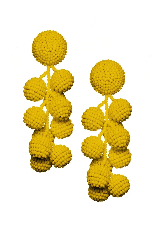 COCONUTS EARRINGS - GOLDEN ROD sold by Sachin + Babi
