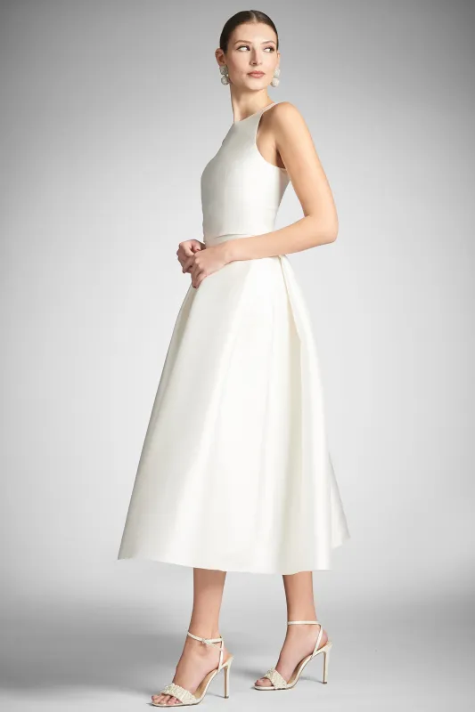 Leighton Skirt - Off White - Mikado sold by Sachin + Babi