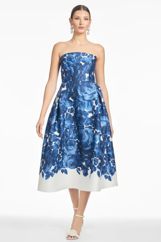 SHAY DRESS - NOCTURNE ROSES - FINAL SALE sold by Sachin + Babi